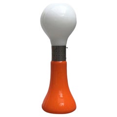 Italienisches Space Age Modell Birillo Murano Glas Stehlampe, 1960er Jahre, Mitte des Jahrhunderts