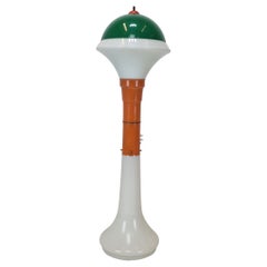 Mid-Century Italian Space Age Murano Glass Floor Lamp, 1970s