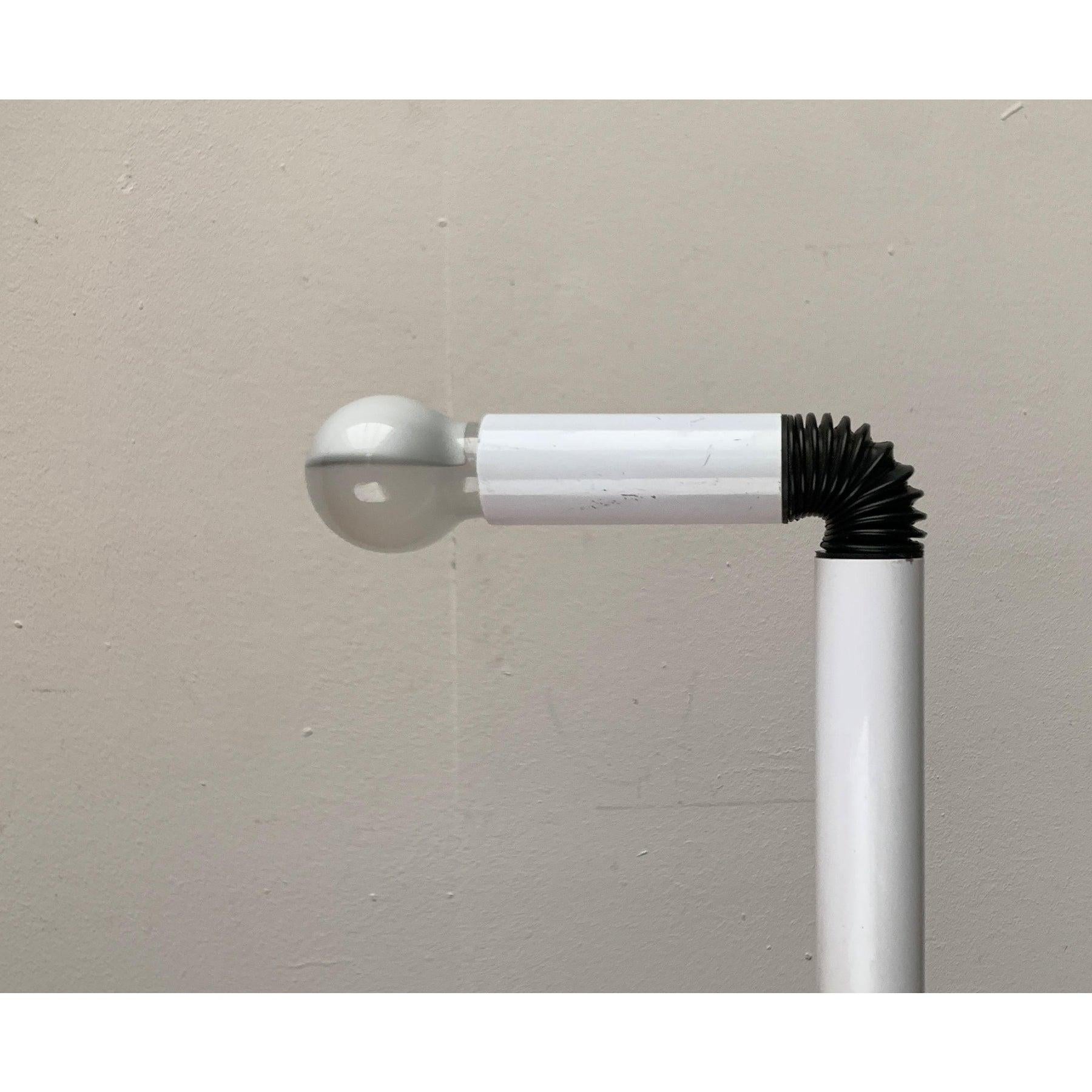 Lampe de bureau italienne de l'ère spatiale périscopio du milieu du siècle dernier pour Stilnovo, années 1960 en vente 5