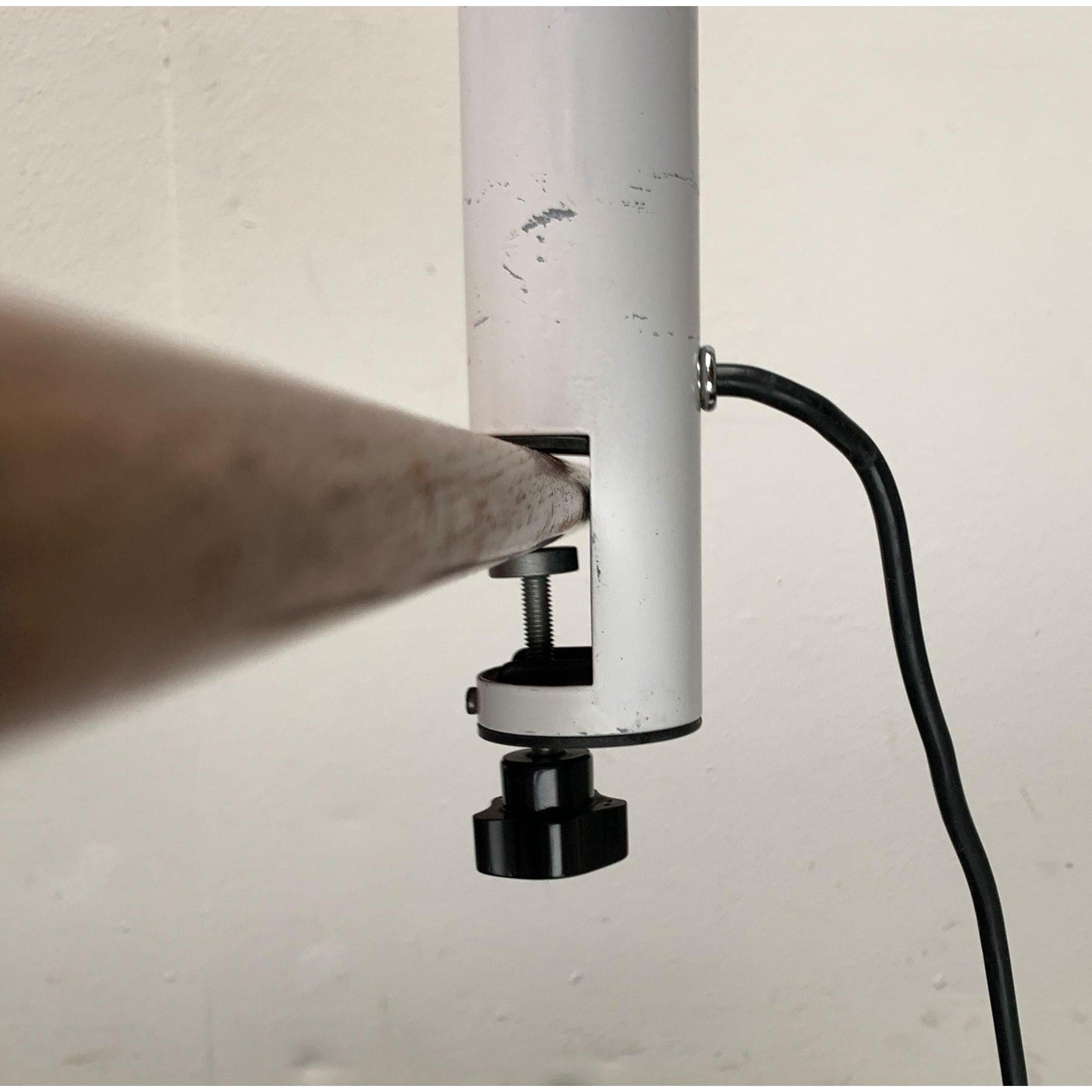 Lampe de bureau italienne de l'ère spatiale périscopio du milieu du siècle dernier pour Stilnovo, années 1960 en vente 2