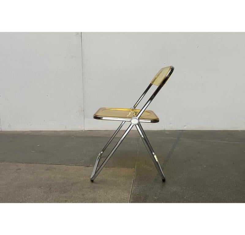 Silla plegable italiana de mediados de siglo Space Age Plia de Giancarlo Piretti, años 60 en venta 7