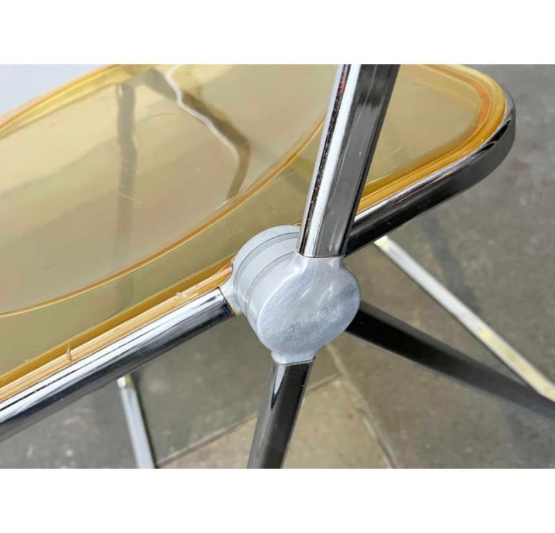 Silla plegable italiana de mediados de siglo Space Age Plia de Giancarlo Piretti, años 60 en venta 8
