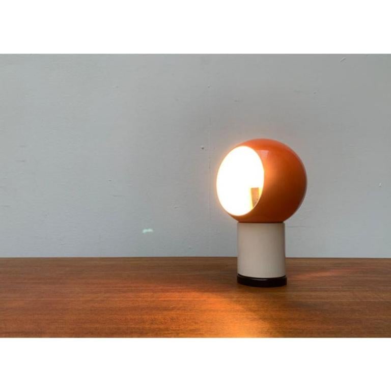 Mid-Century Modern Lampe de table italienne de l'ère spatiale du milieu du siècle dernier par Gaetano Sciolari, années 1960 en vente