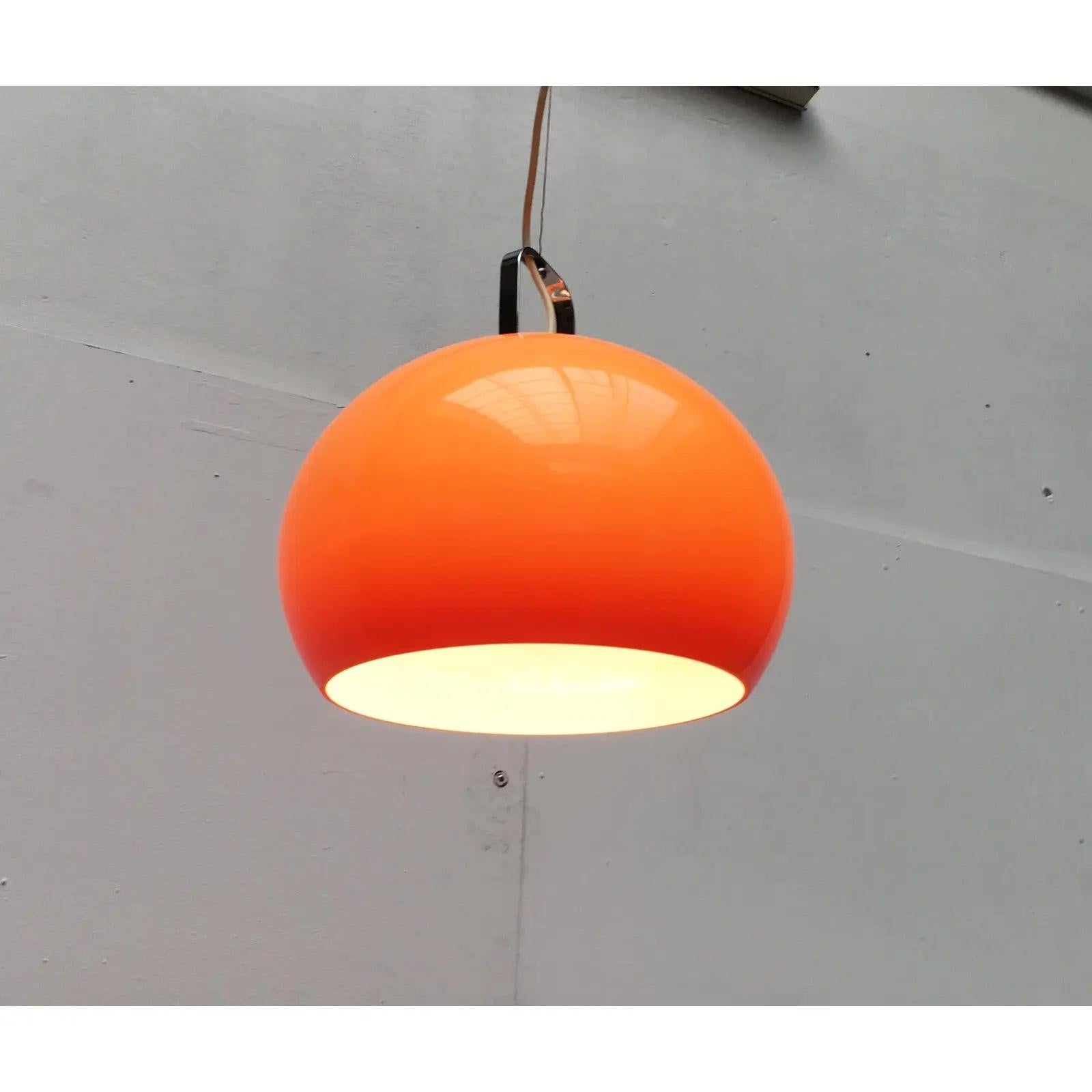 Lampada a sospensione Zurigo A Space Age di Luigi Massoni, 1960 in vendita 5