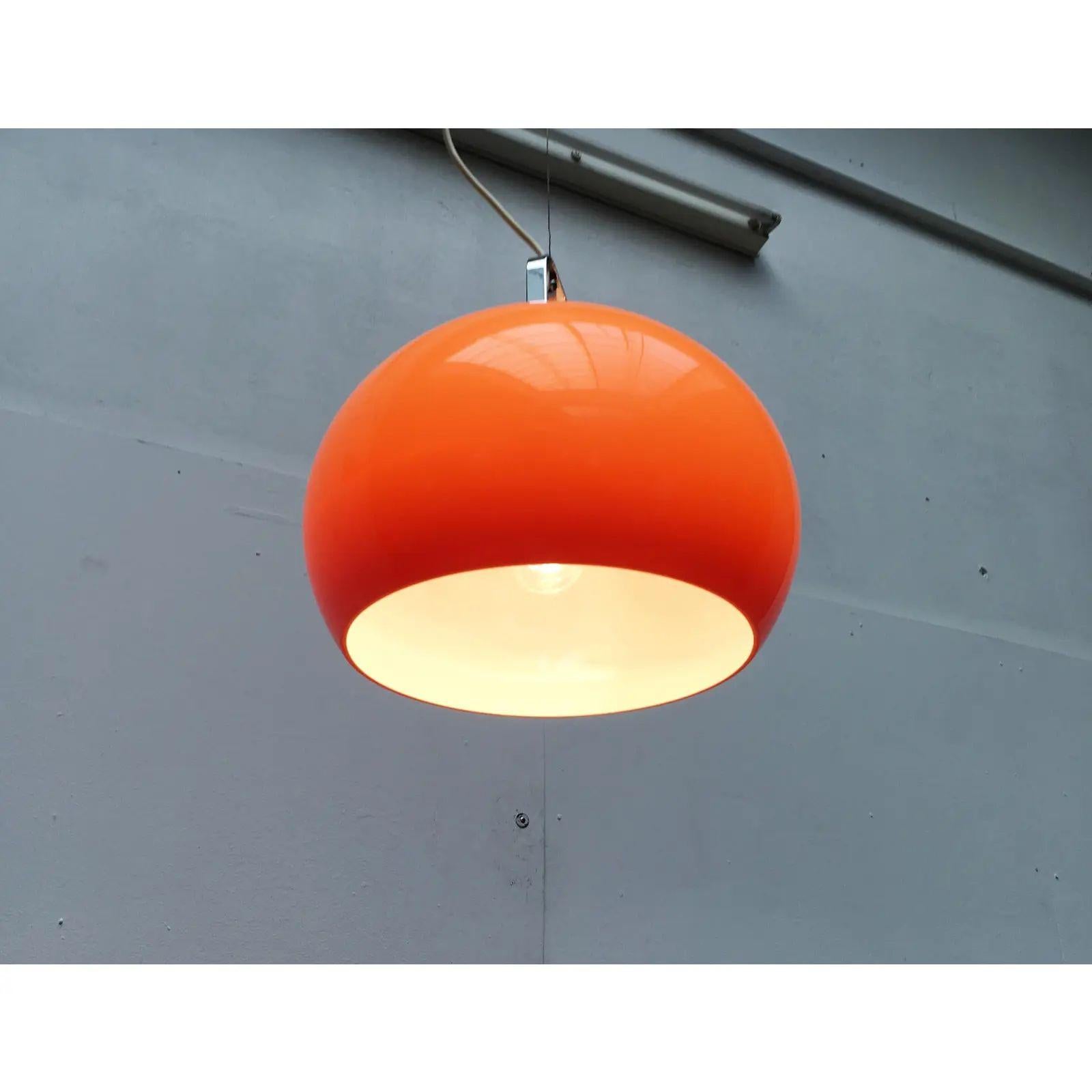 Lampada a sospensione Zurigo A Space Age di Luigi Massoni, 1960 in vendita 1