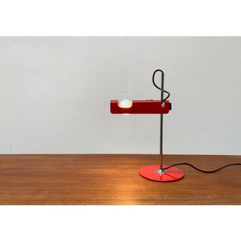 Mid-Century Modern Mid-Century Italian Spider 291 Table Lamp by Joe Colombo for Oluce, 1960s For Sale