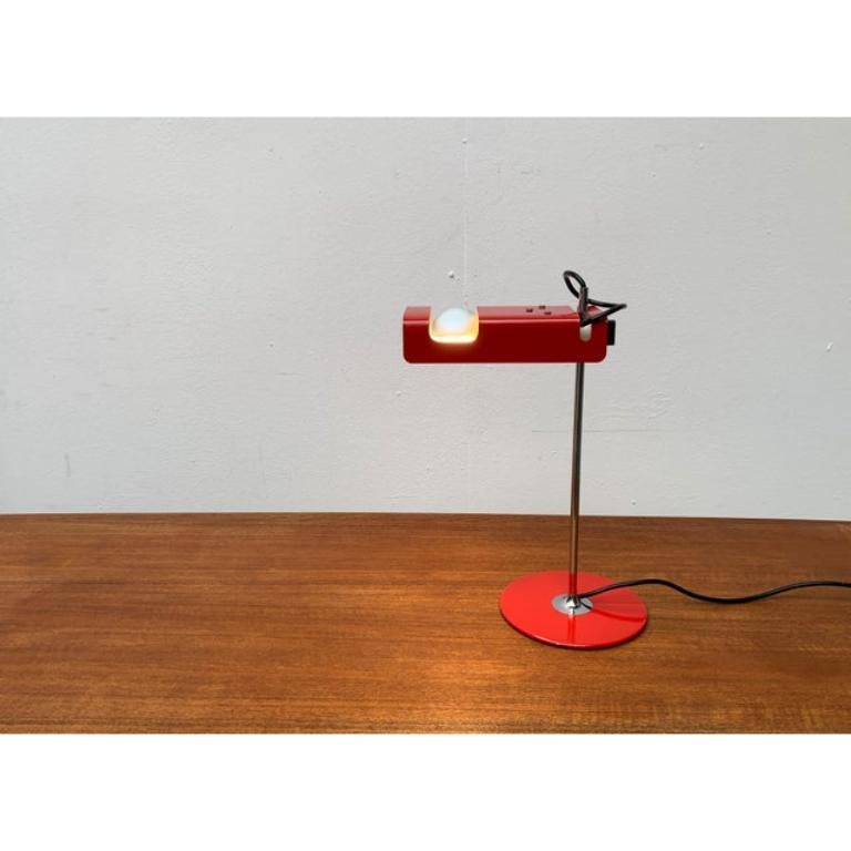 Metal Mid-Century Italian Spider 291 Table Lamp by Joe Colombo for Oluce, 1960s For Sale
