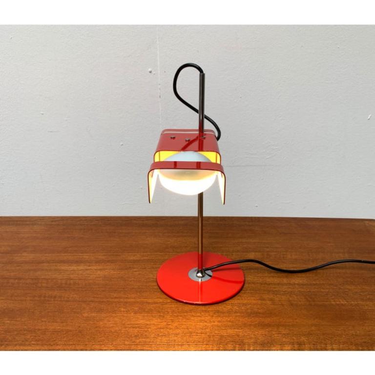 Mid-Century Italian Spider 291 Table Lamp by Joe Colombo for Oluce, 1960s For Sale 2