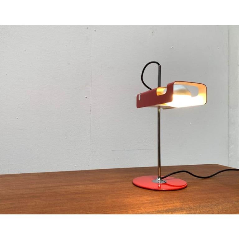 Mid-Century Italian Spider 291 Table Lamp by Joe Colombo for Oluce, 1960s For Sale 3