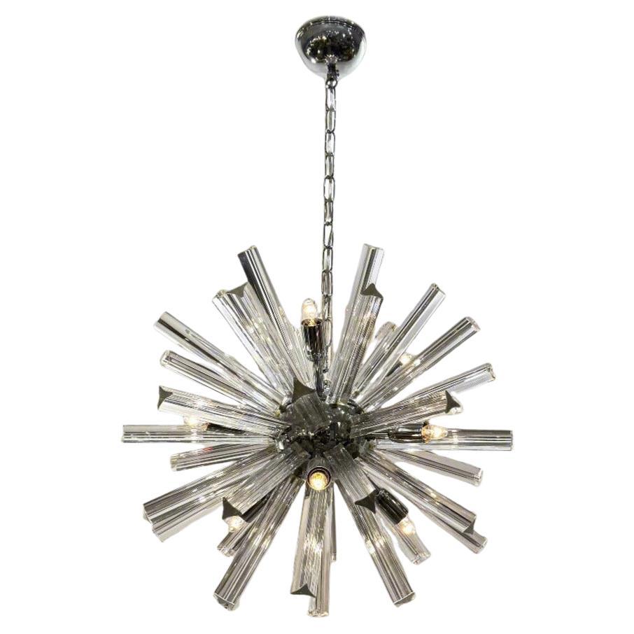 Mid- Century Italian "Sputnik" Light Fixture For Sale