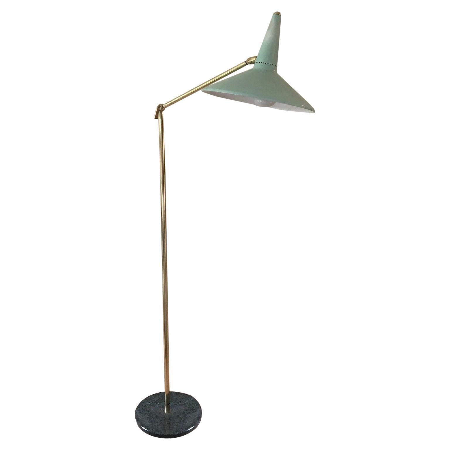 Midcentury Italian Standing Floor Lamp For Sale