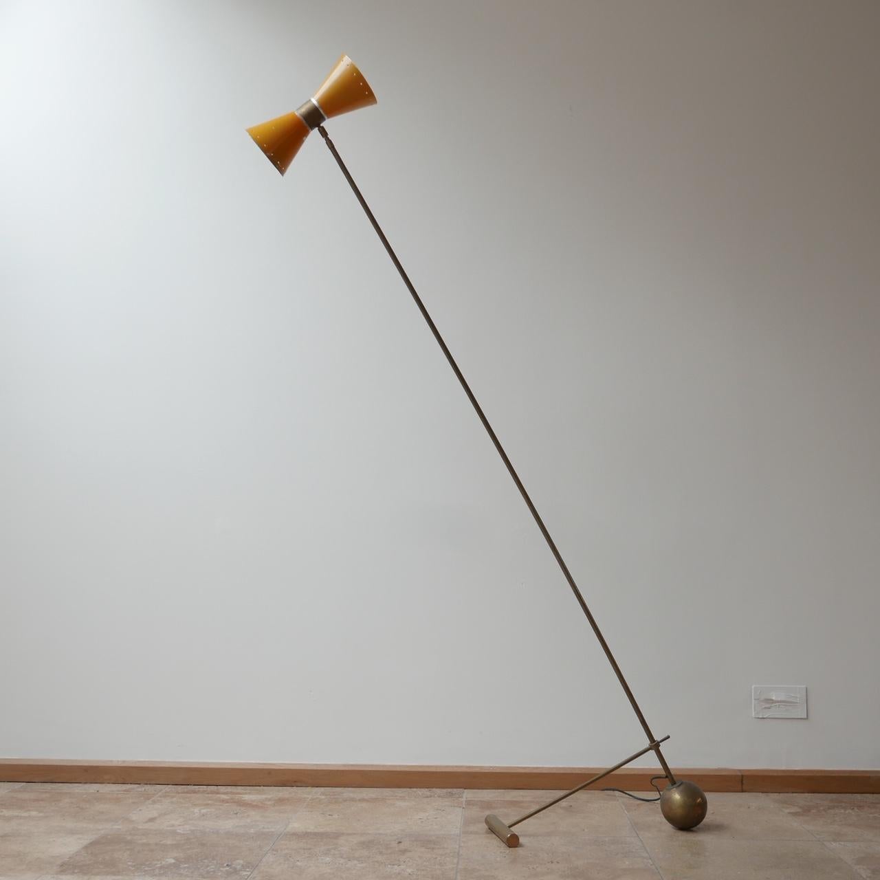 Midcentury Italian Stilnovo Style Floor Lamp 9