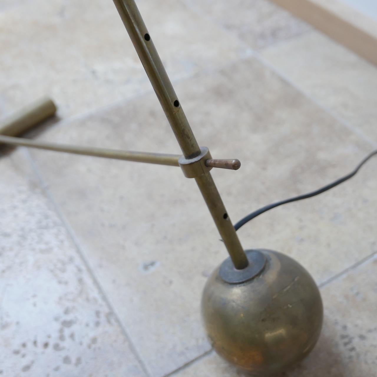 Midcentury Italian Stilnovo Style Floor Lamp In Good Condition In London, GB