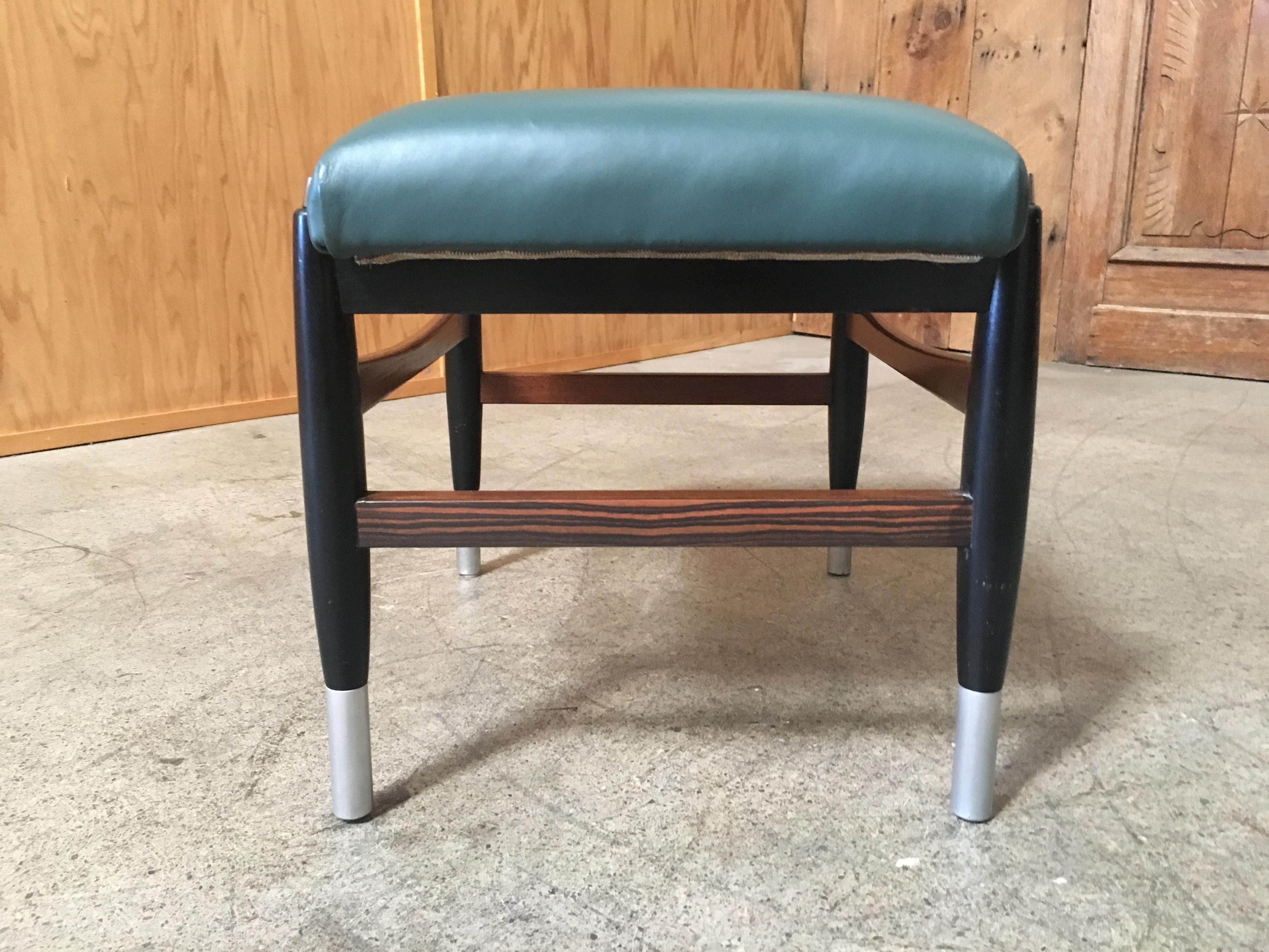 Midcentury Italian Stool In Good Condition In Denton, TX