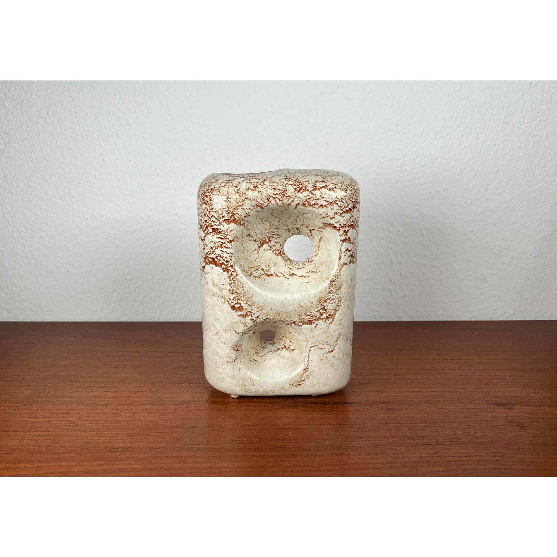 Vaso in Studio Pottery italiano di metà secolo di Roberto Rigon per Bertoncello, anni '60 in vendita 5