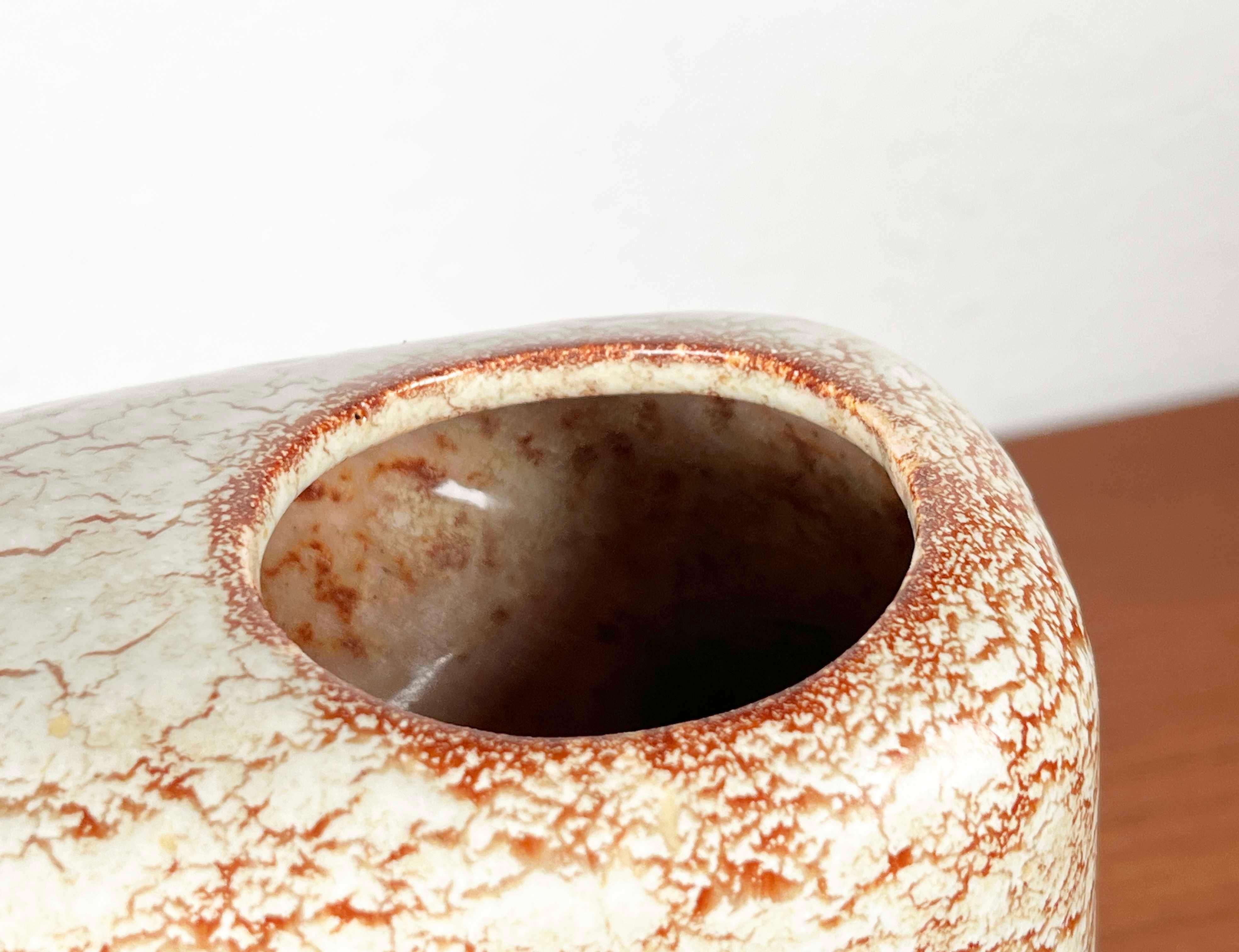 Mid-Century Italian Studio Pottery Vase by Roberto Rigon for Bertoncello, 1960s For Sale 9
