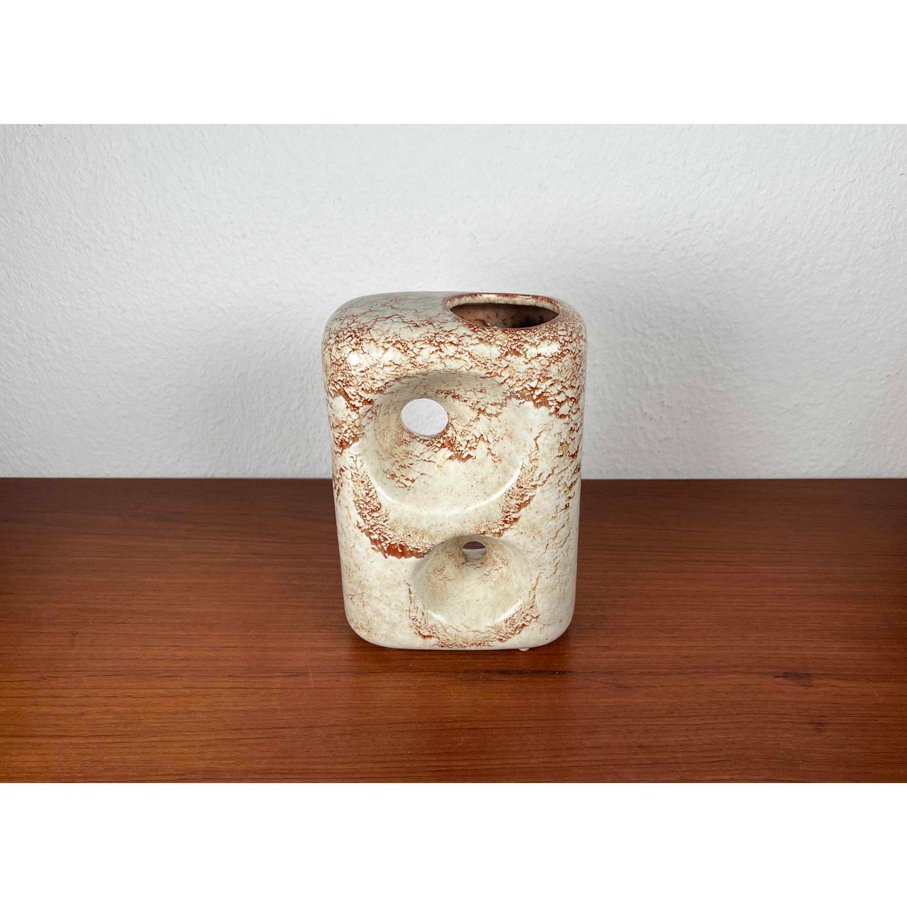 Vaso in Studio Pottery italiano di metà secolo di Roberto Rigon per Bertoncello, anni '60 in vendita 7