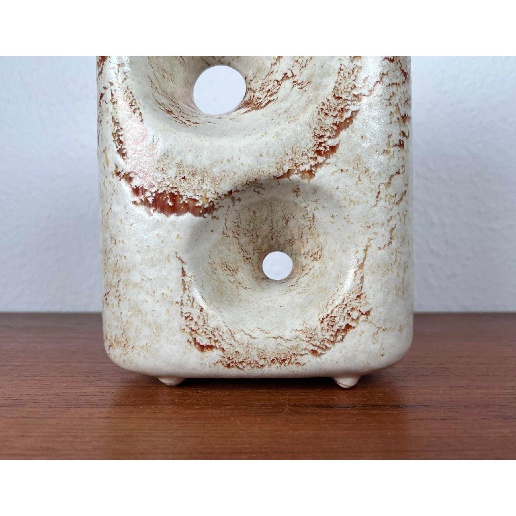 Vaso in Studio Pottery italiano di metà secolo di Roberto Rigon per Bertoncello, anni '60 in vendita 9
