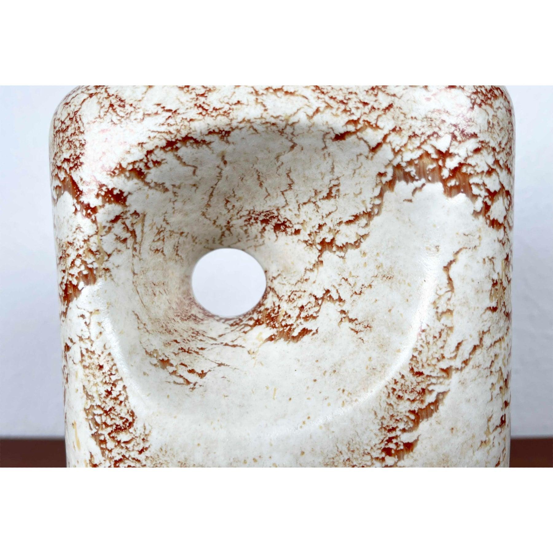 Vaso in Studio Pottery italiano di metà secolo di Roberto Rigon per Bertoncello, anni '60 in vendita 10