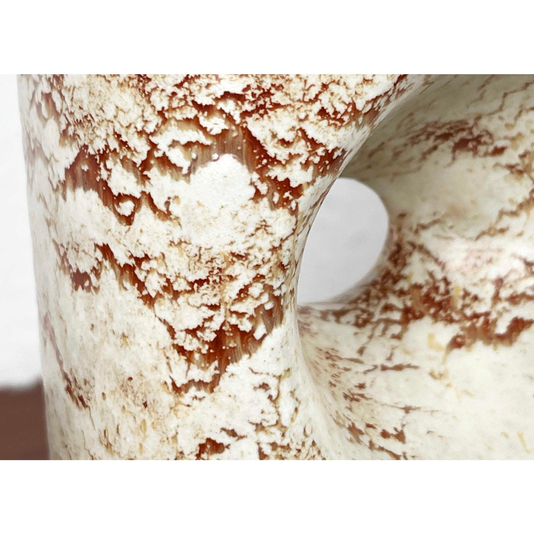 Vaso in Studio Pottery italiano di metà secolo di Roberto Rigon per Bertoncello, anni '60 in vendita 11