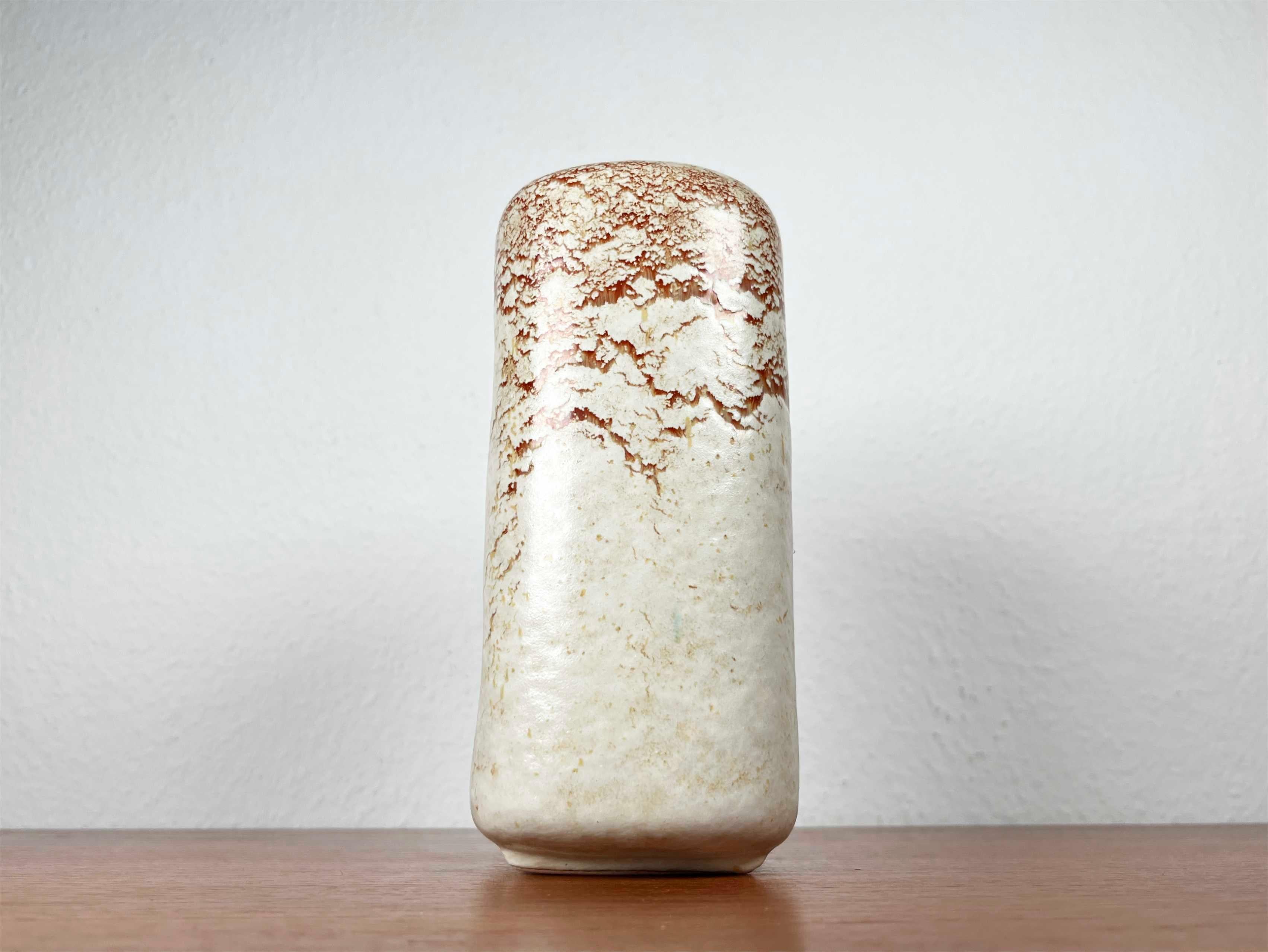 Mid-Century Italian Studio Pottery Vase by Roberto Rigon for Bertoncello, 1960s In Good Condition For Sale In Hamburg, DE