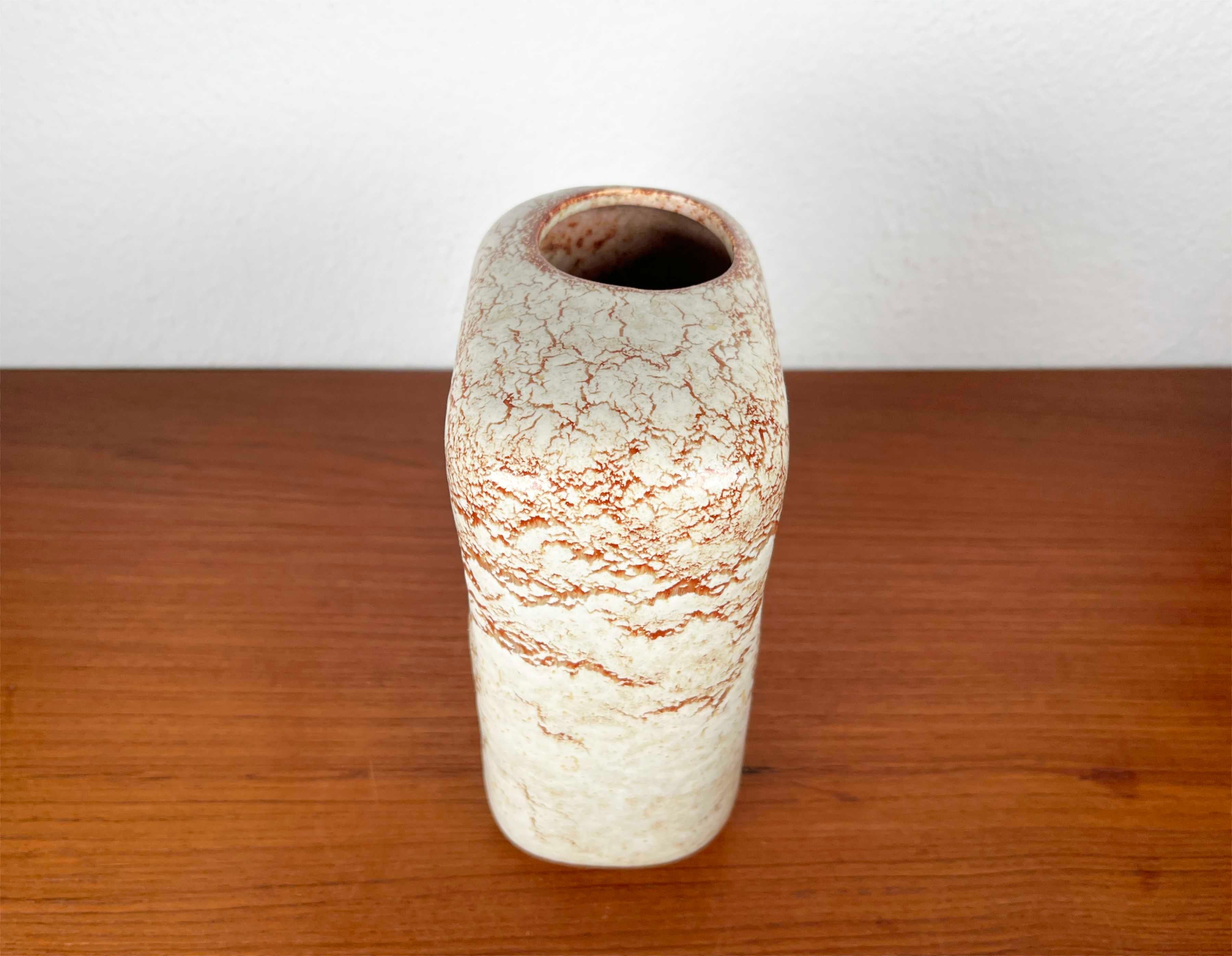 Mid-Century Italian Studio Pottery Vase by Roberto Rigon for Bertoncello, 1960s For Sale 1