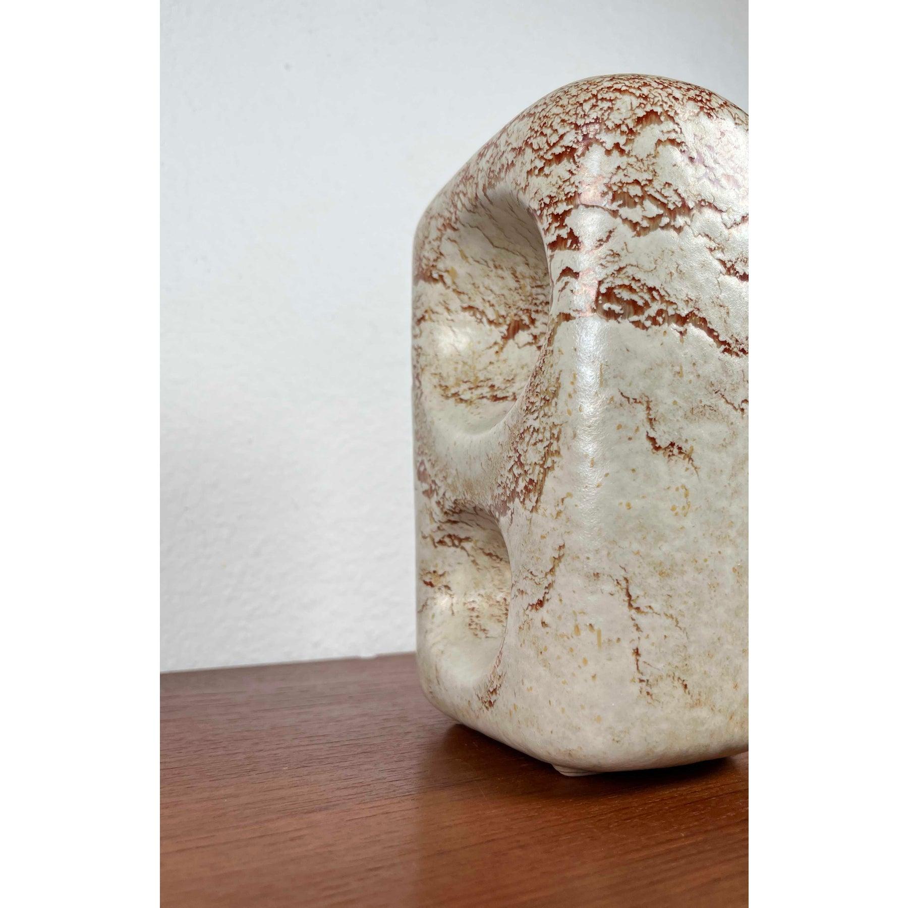 Vaso in Studio Pottery italiano di metà secolo di Roberto Rigon per Bertoncello, anni '60 in vendita 1