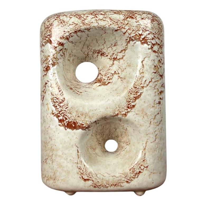 Vaso in Studio Pottery italiano di metà secolo di Roberto Rigon per Bertoncello, anni '60 in vendita