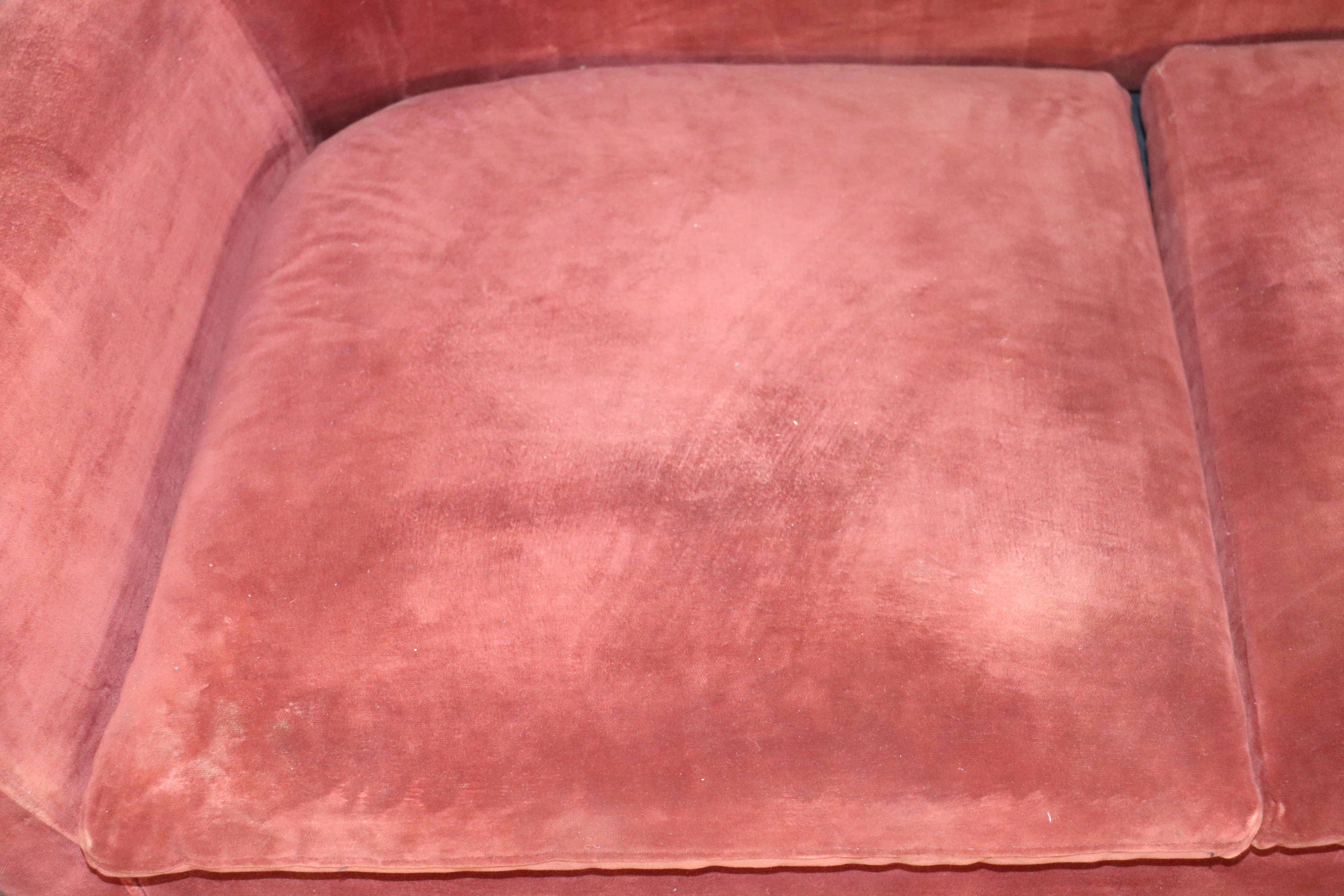 20th Century Mid-Century Italian Style Loveseat For Sale