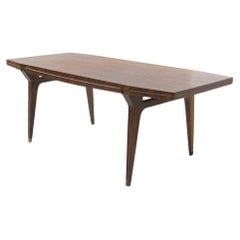 Midcentury Italian Table in Precious Wood