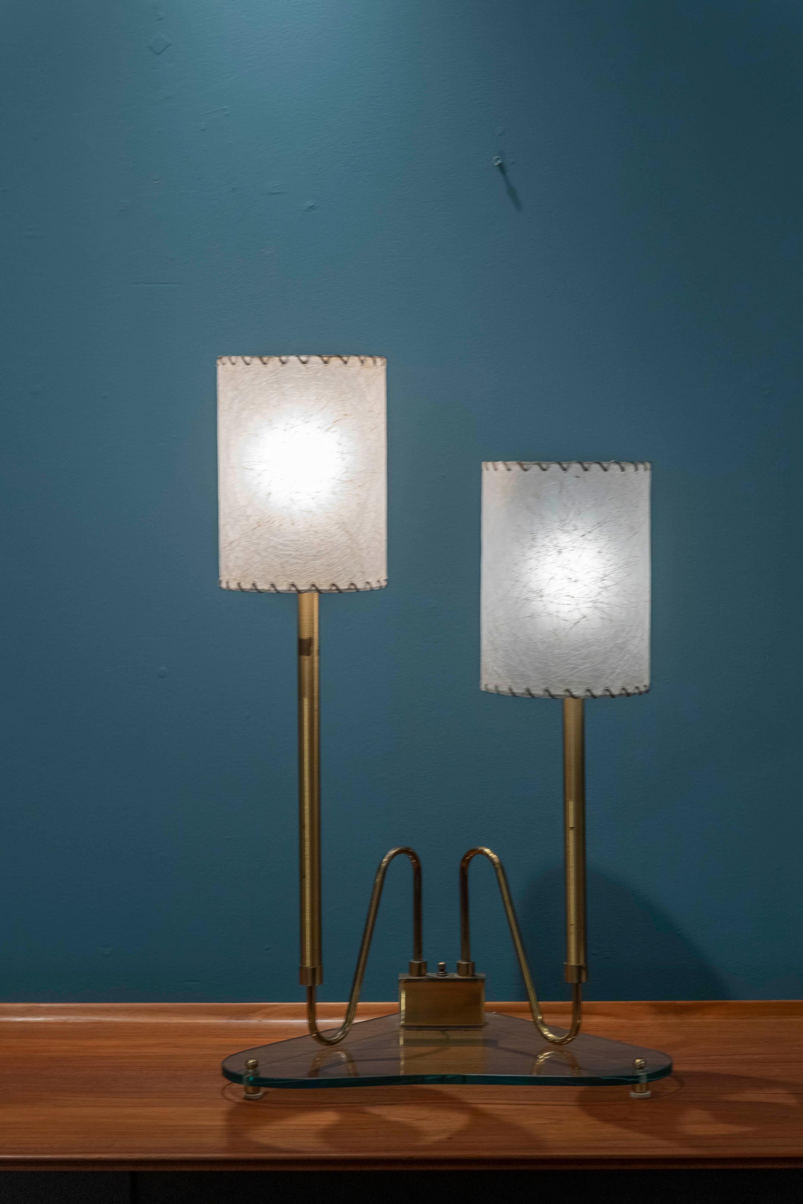 Mid-Century Italian Table Lamp For Sale 4