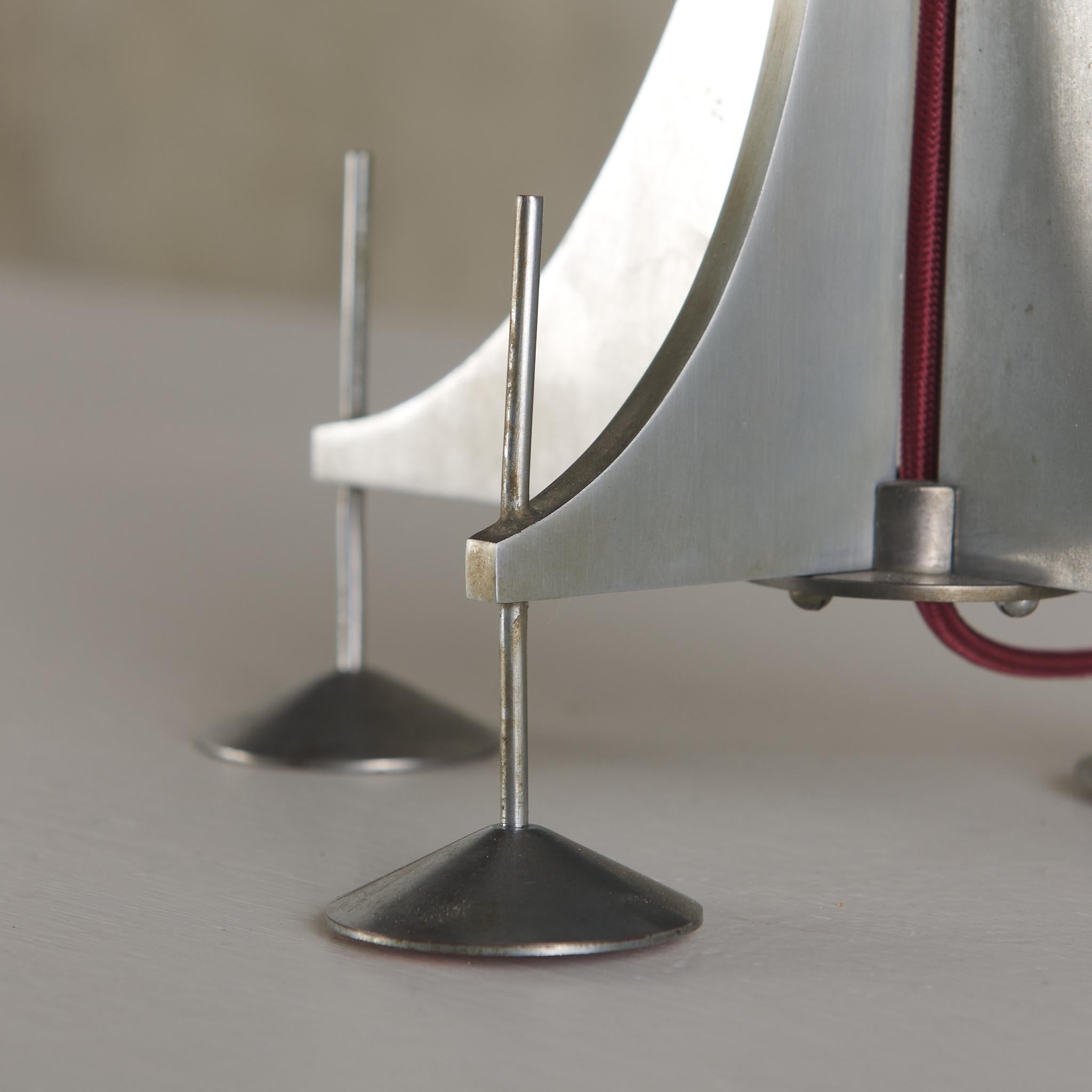 Lampe de table italienne du milieu du siècle en vente 2