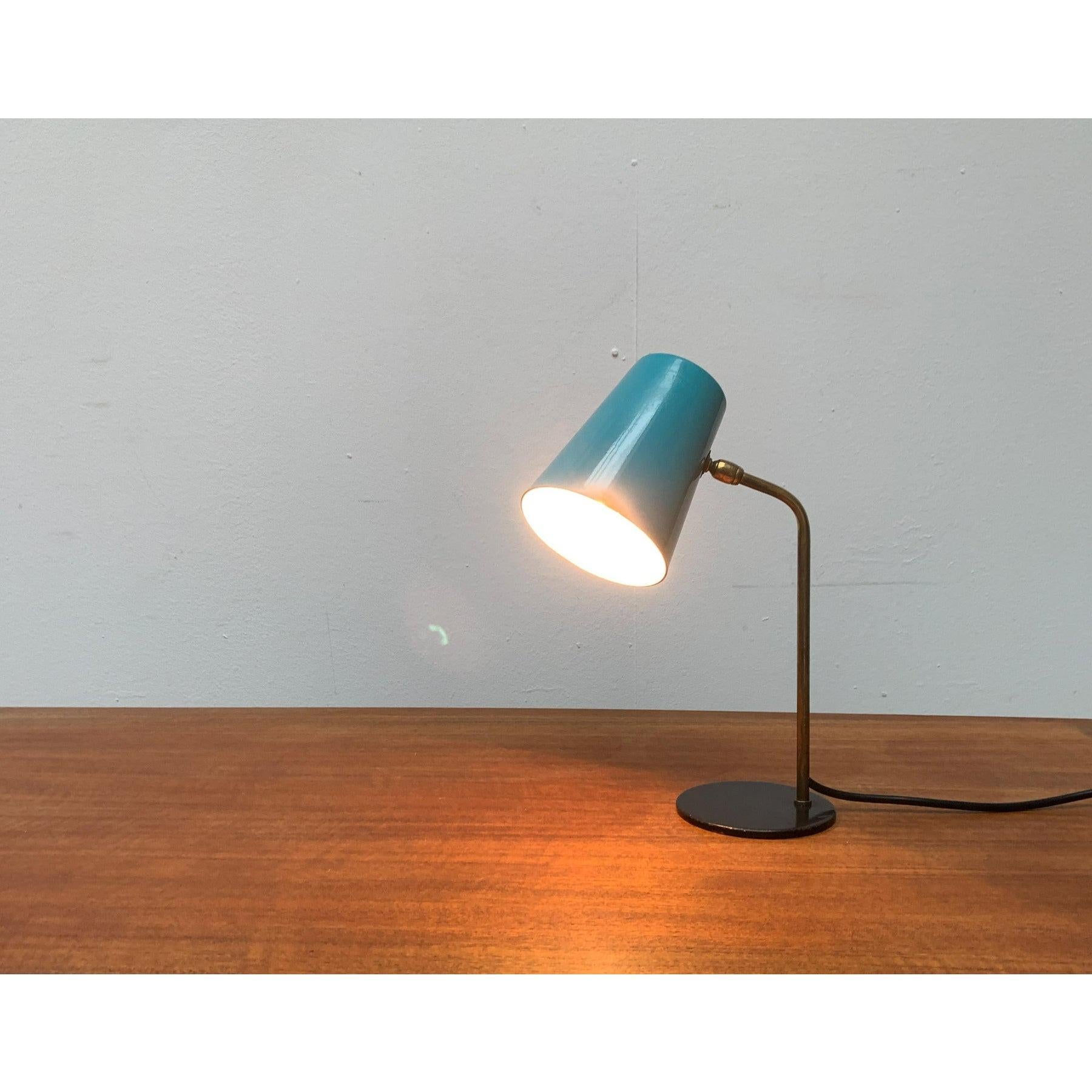 Lámpara de mesa italiana de mediados de siglo en venta 2
