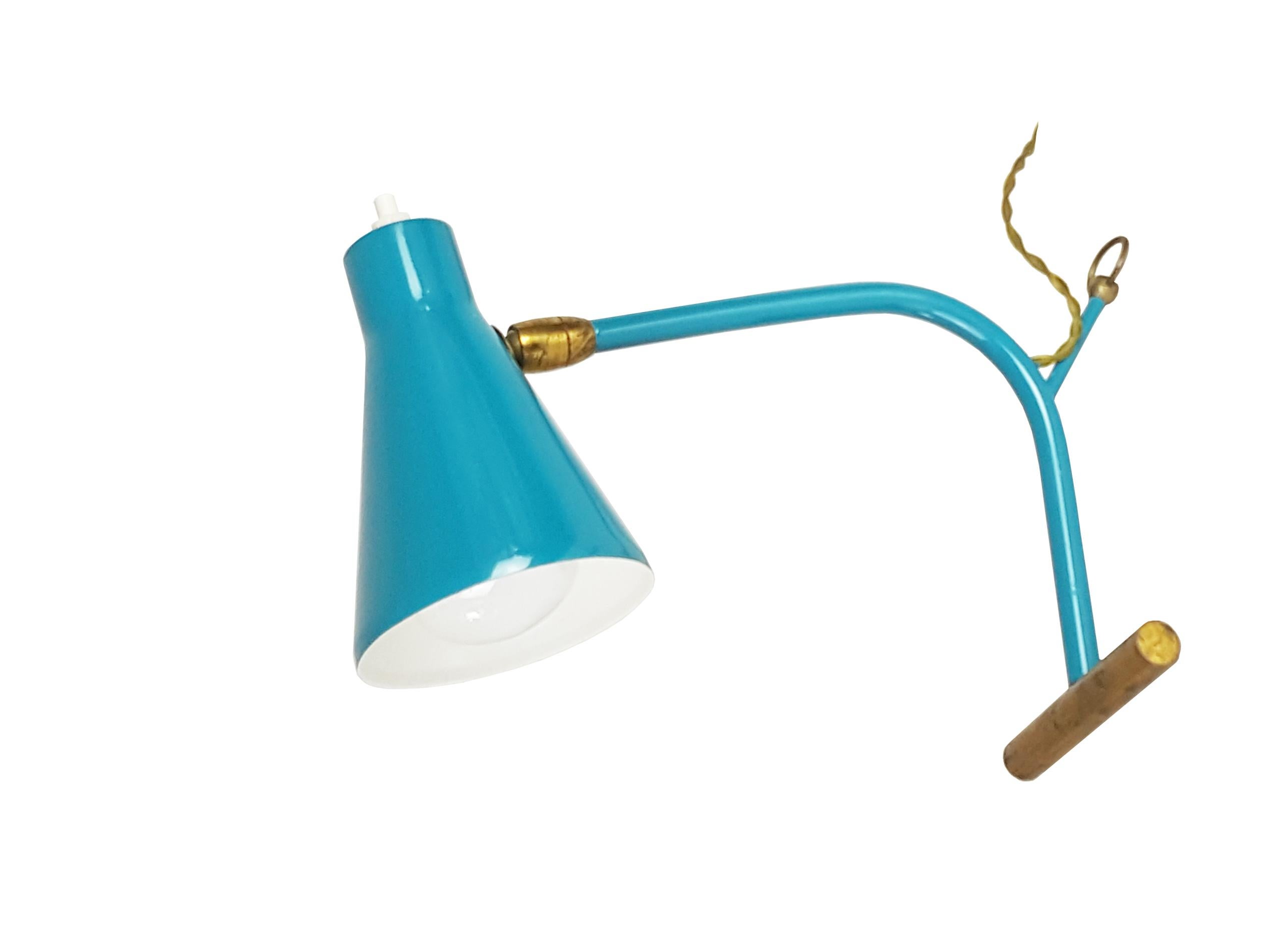 teal green table lamps