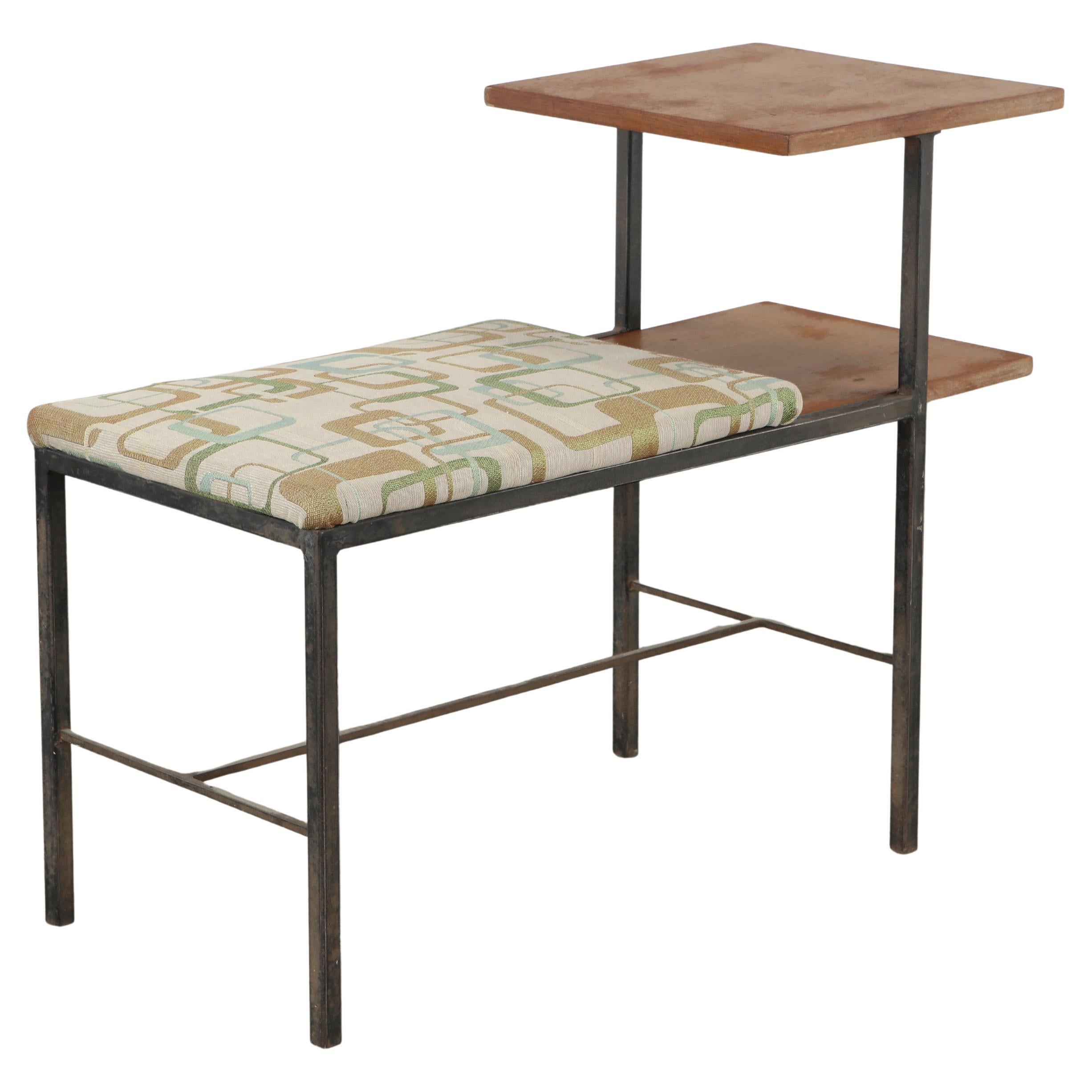 Mid-Century Italian Telephone Table, 1950s For Sale