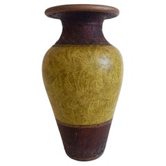 Mid-Century Italian Terracotta Vase, Etruscan Style, 1950s