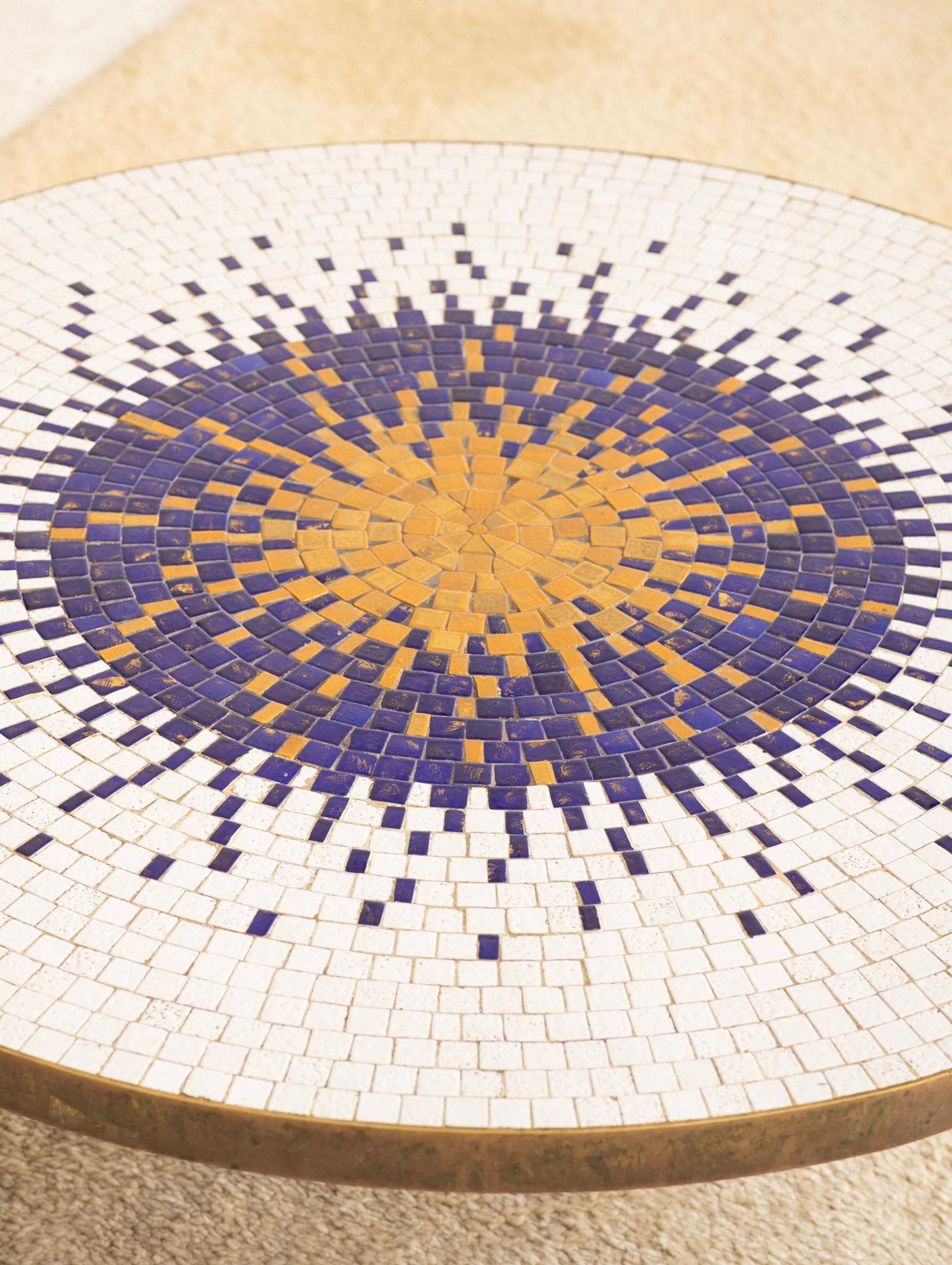 italian mosaic table