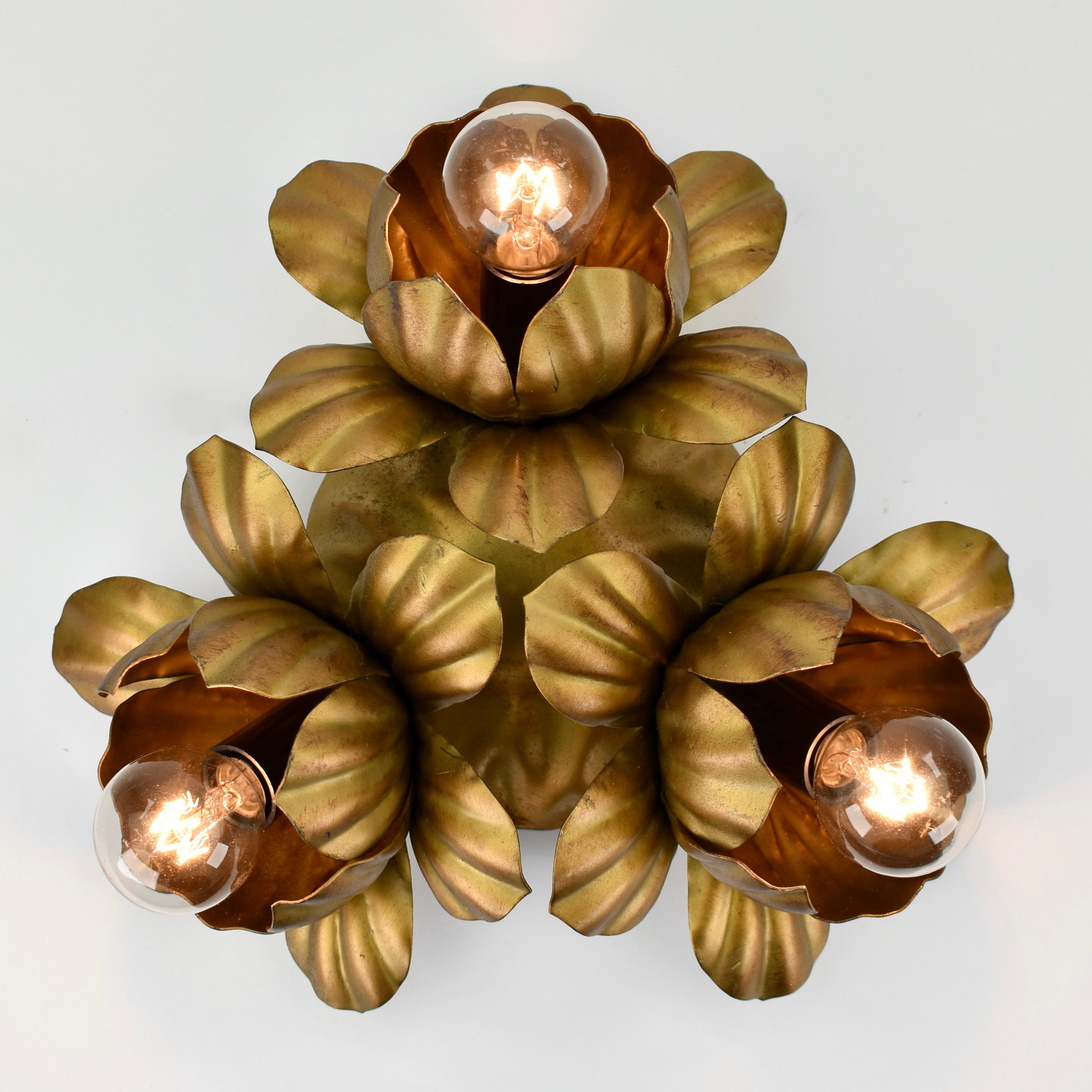 Empotrable de Toleware italiano de mediados de siglo, años 60 en venta 3