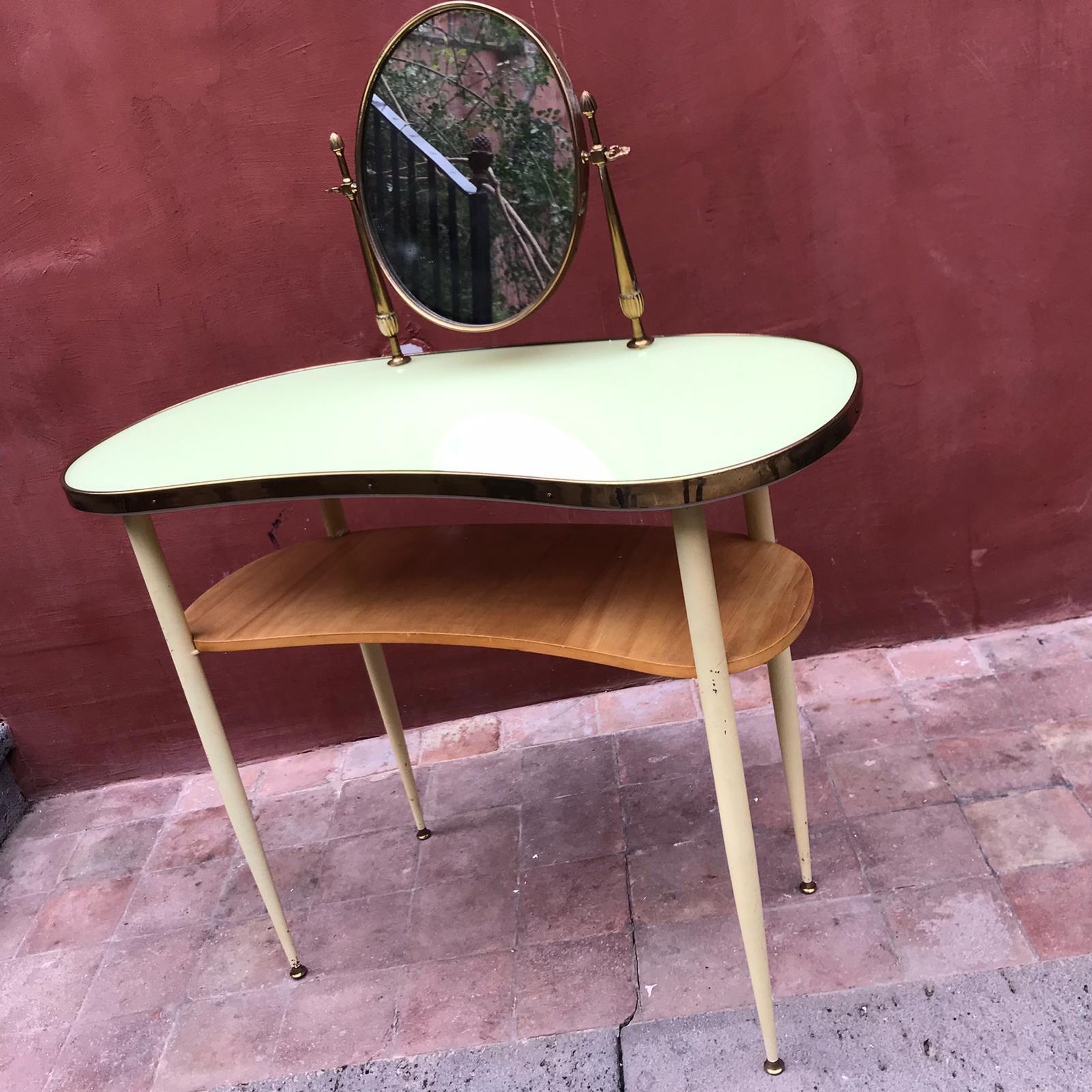 Mid-Century Modern Mid-Century Italian Vanity Table For Sale