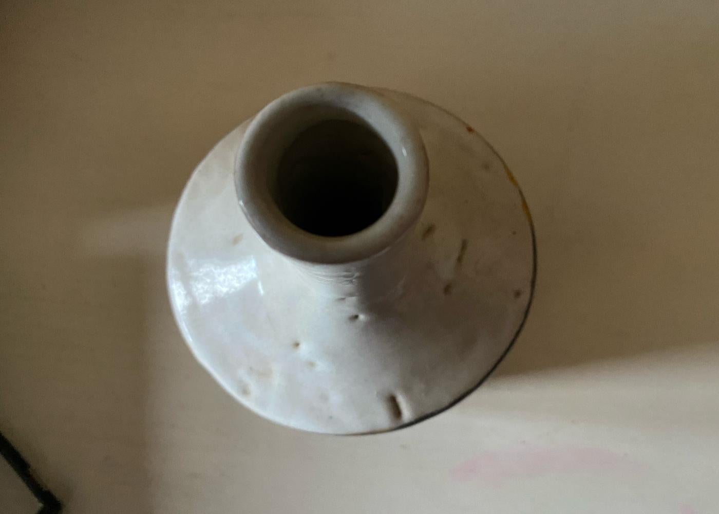Italienische Vase aus der Mitte des Jahrhunderts (Keramik) im Angebot