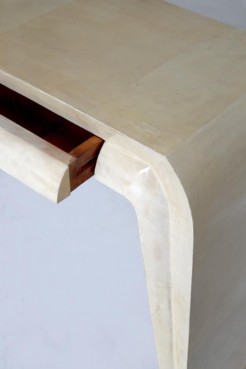 Mid-Century Modern Mid-Century Italian Vellum Console