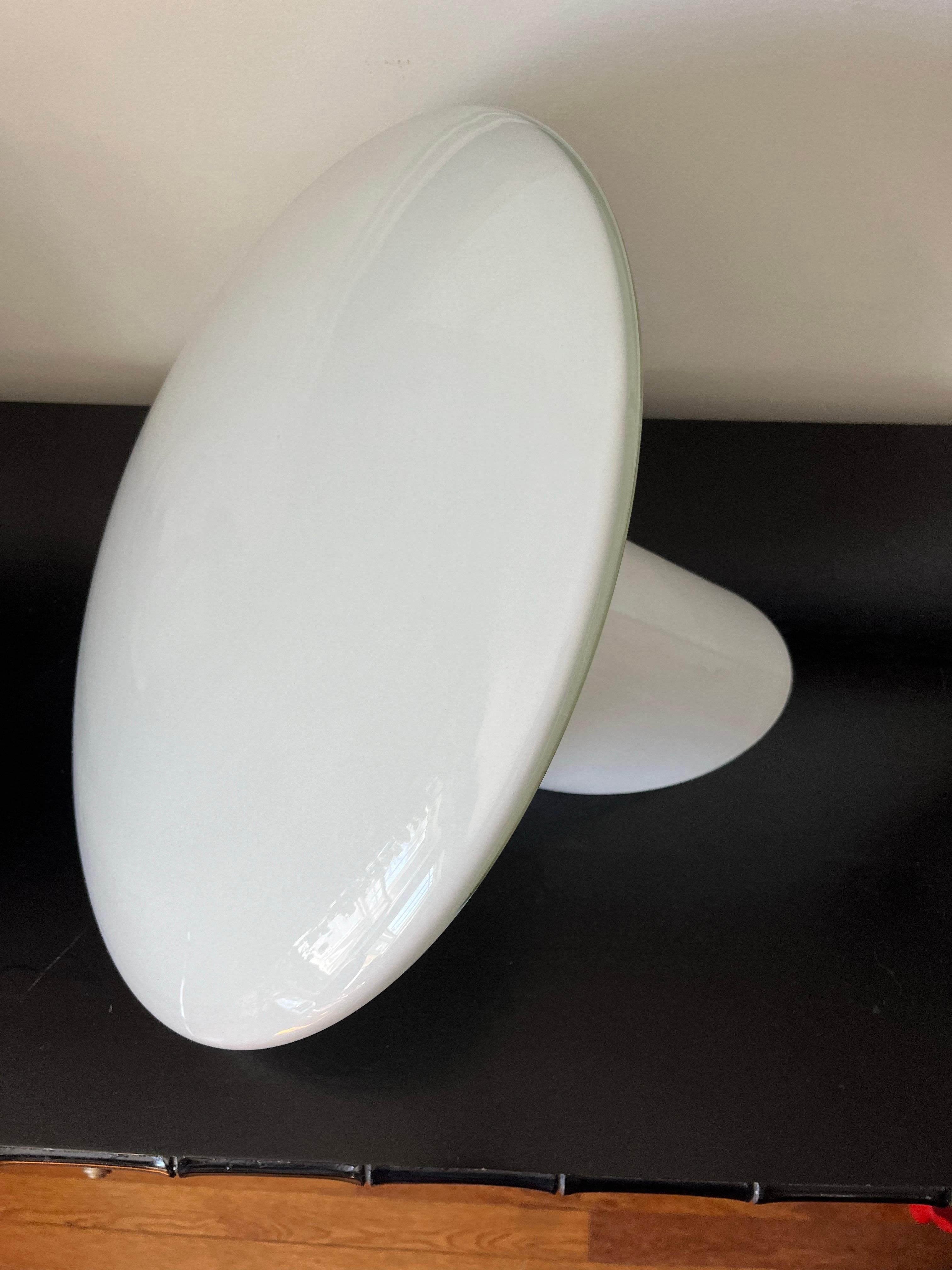 20th Century Mid Century Italian Vistosi Mushroom Lamp Murano For Sale
