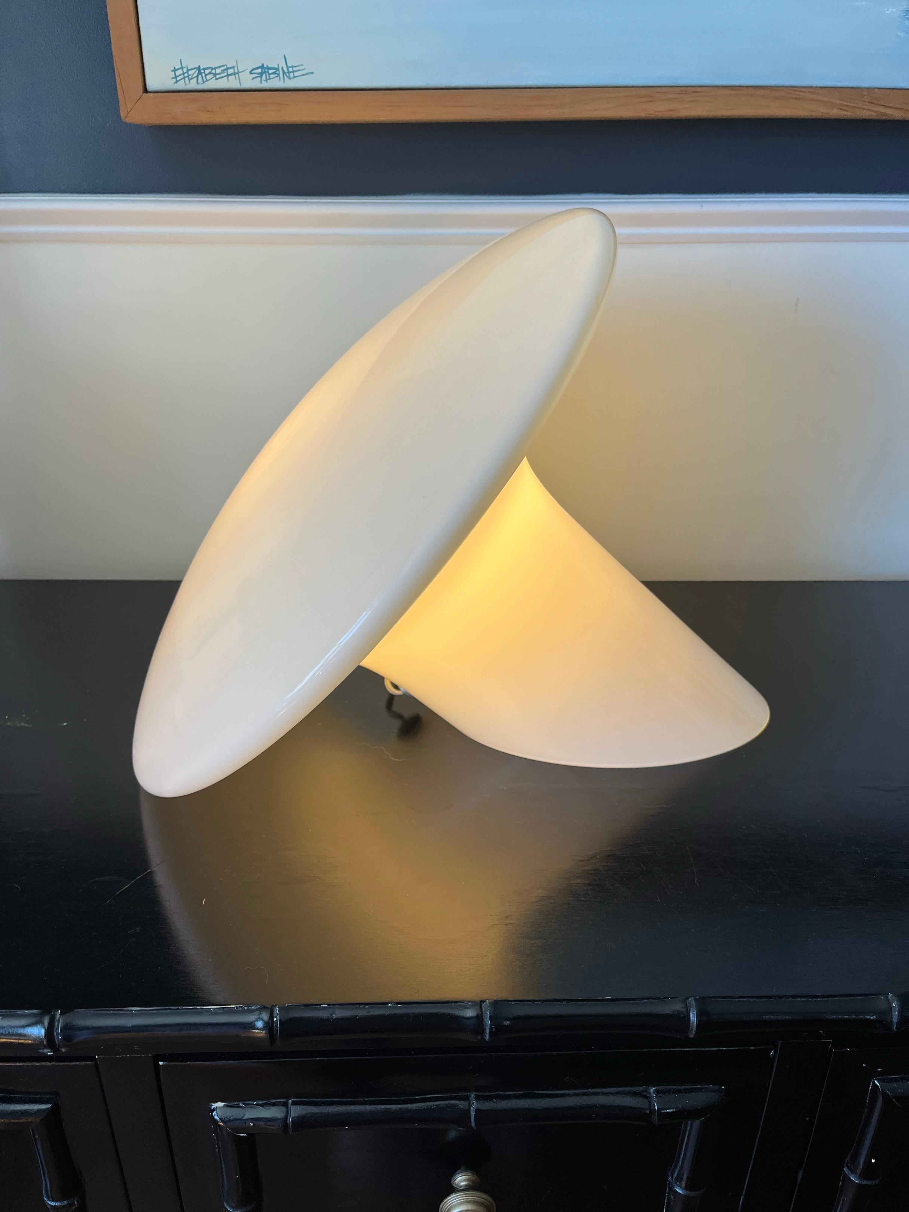Mid Century Italian Vistosi Mushroom Lamp Murano For Sale 2
