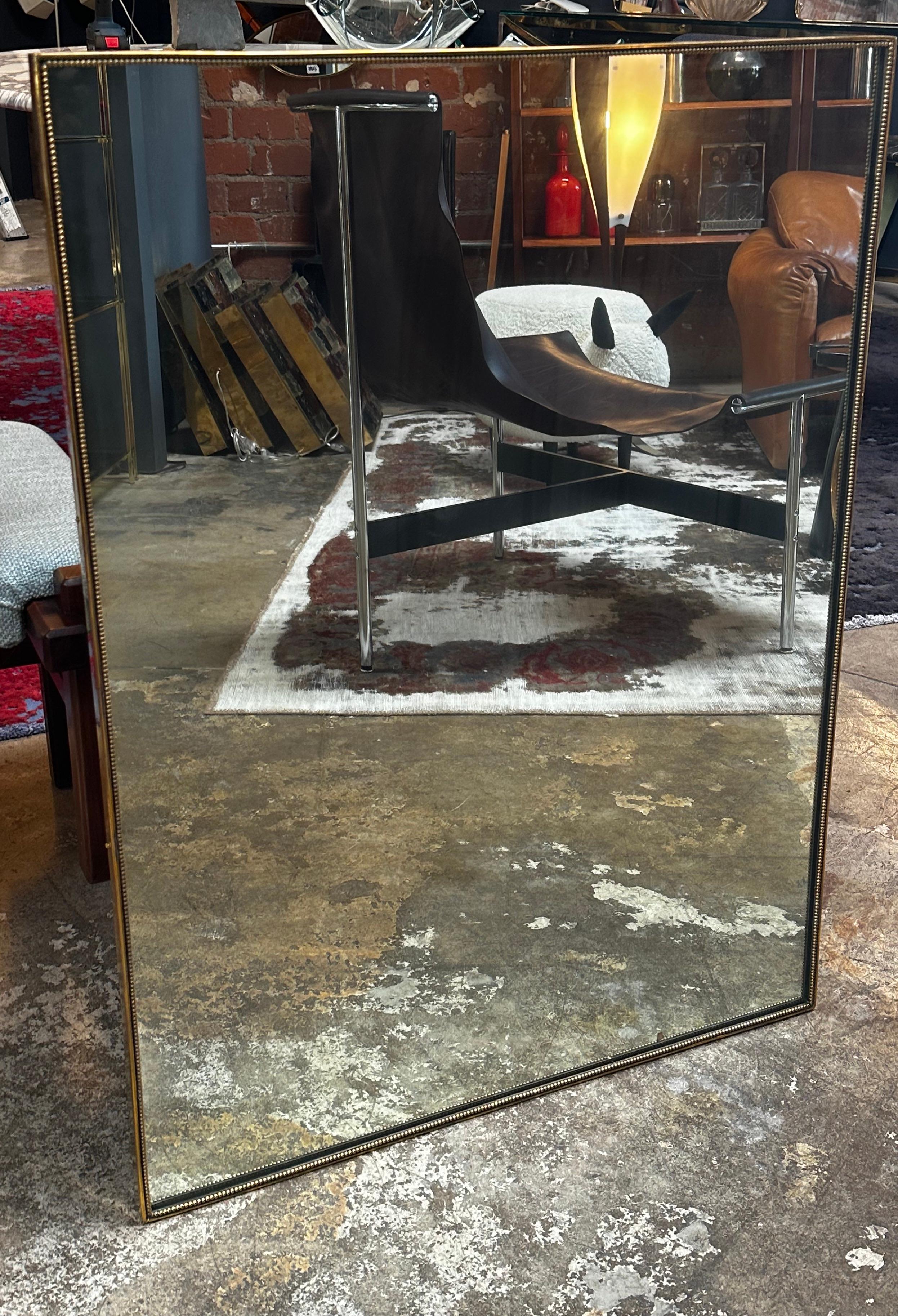Mid-Century Modern Midcentury Italian Wall Mirror, 1970s For Sale