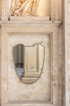 Mid-Century Italian Wall Mirror Attributed to Gio Ponti, 1950s