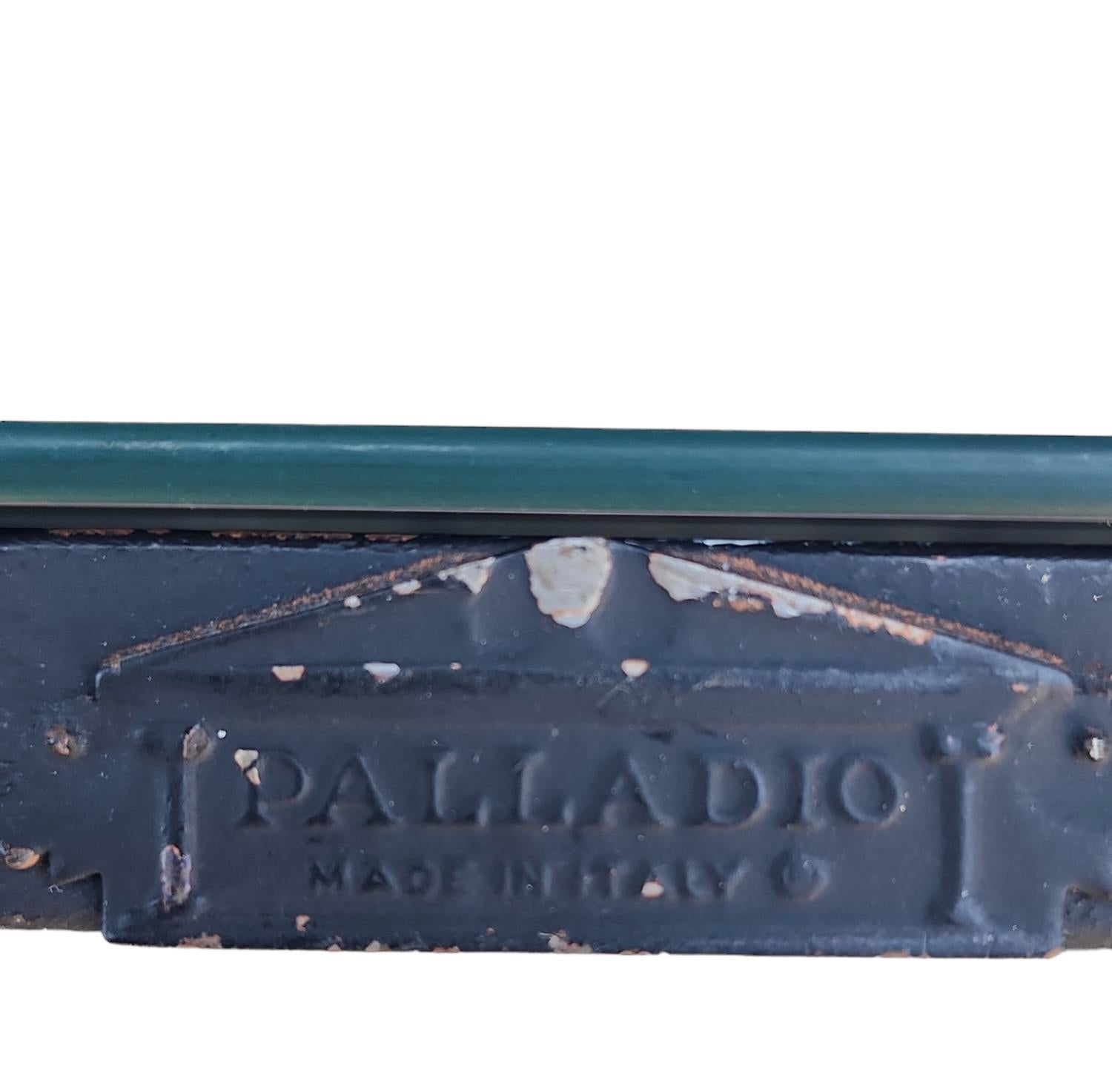Brass Mid-Century Italian Wall-mounted Console For Sale