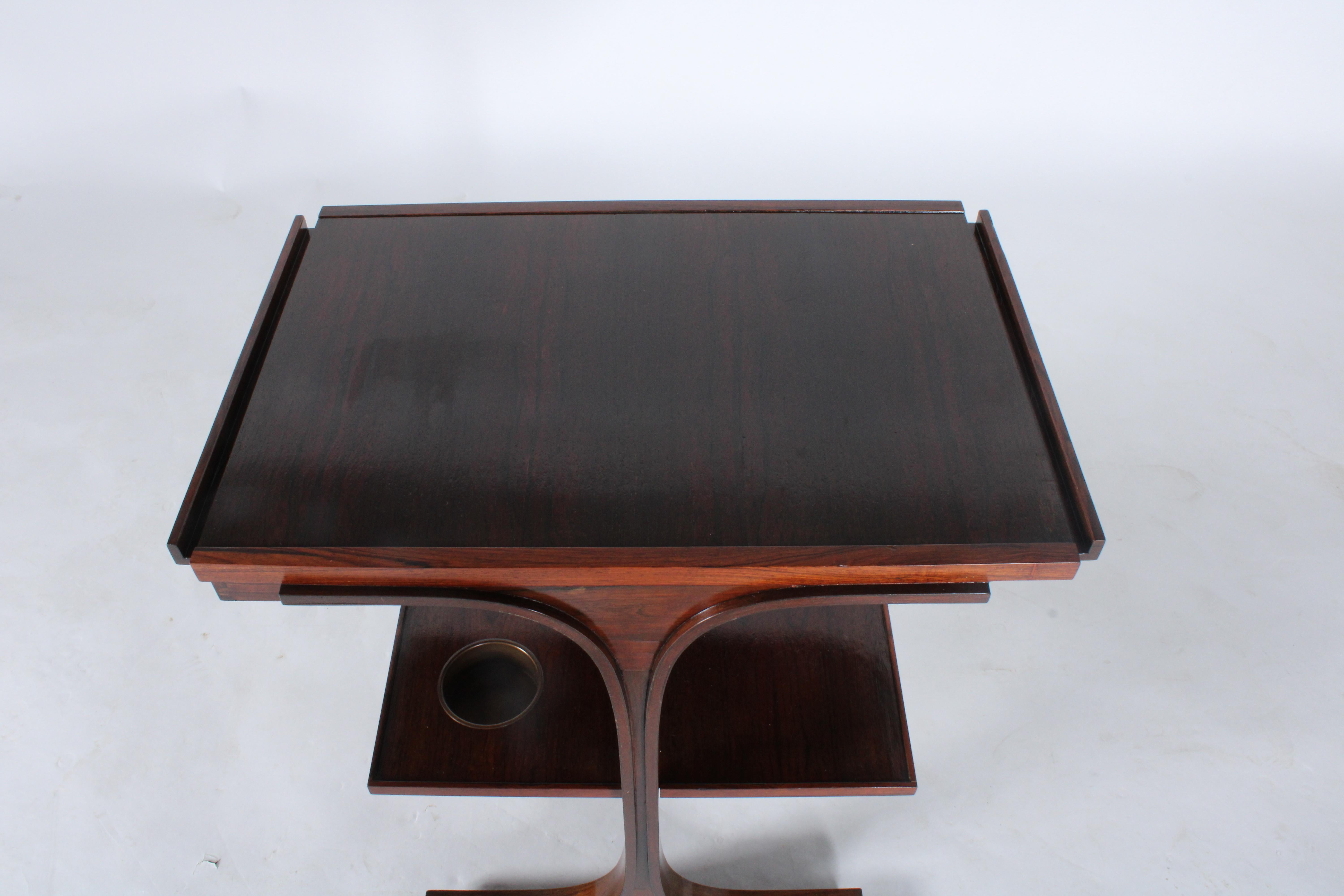 Mid century Italian wine table by Gianfranco Frattini In Good Condition In Portlaoise, IE