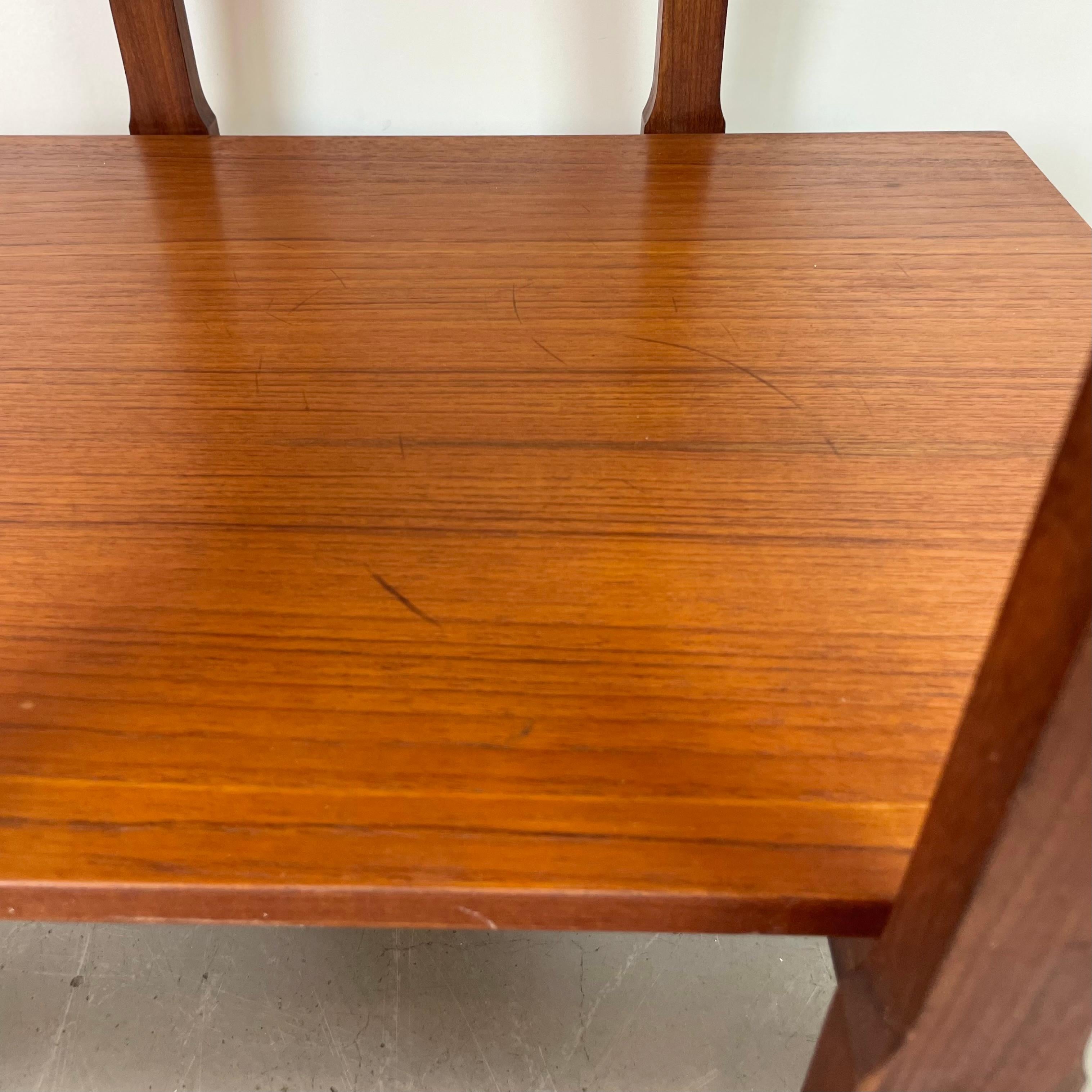 Carrito de bar de madera italiano de mediados de siglo, años 60 en venta 4