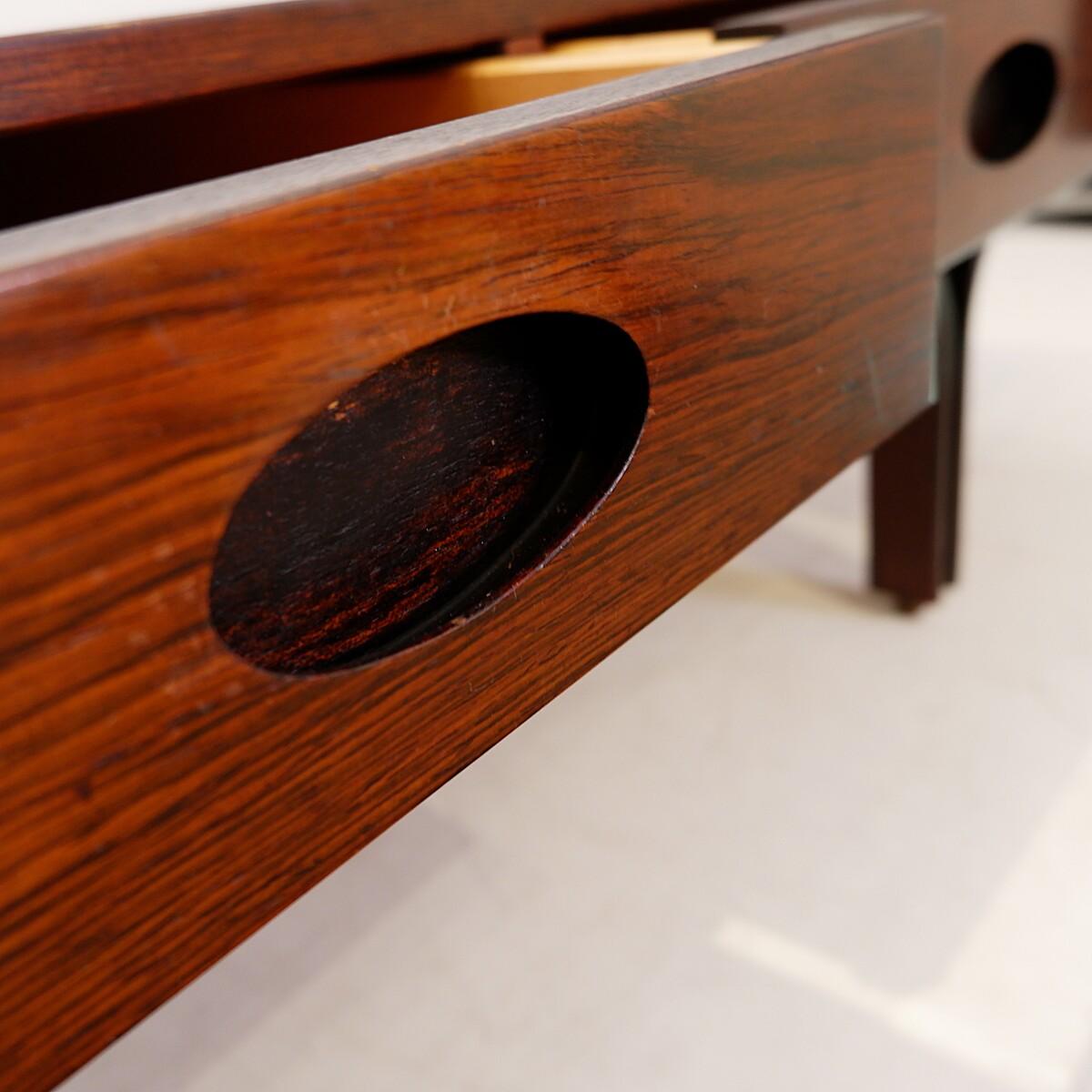 Legno Tavolino da caffè in legno italiano del Mid-Century di Gianfranco Frattini per Bernini, 1960 in vendita