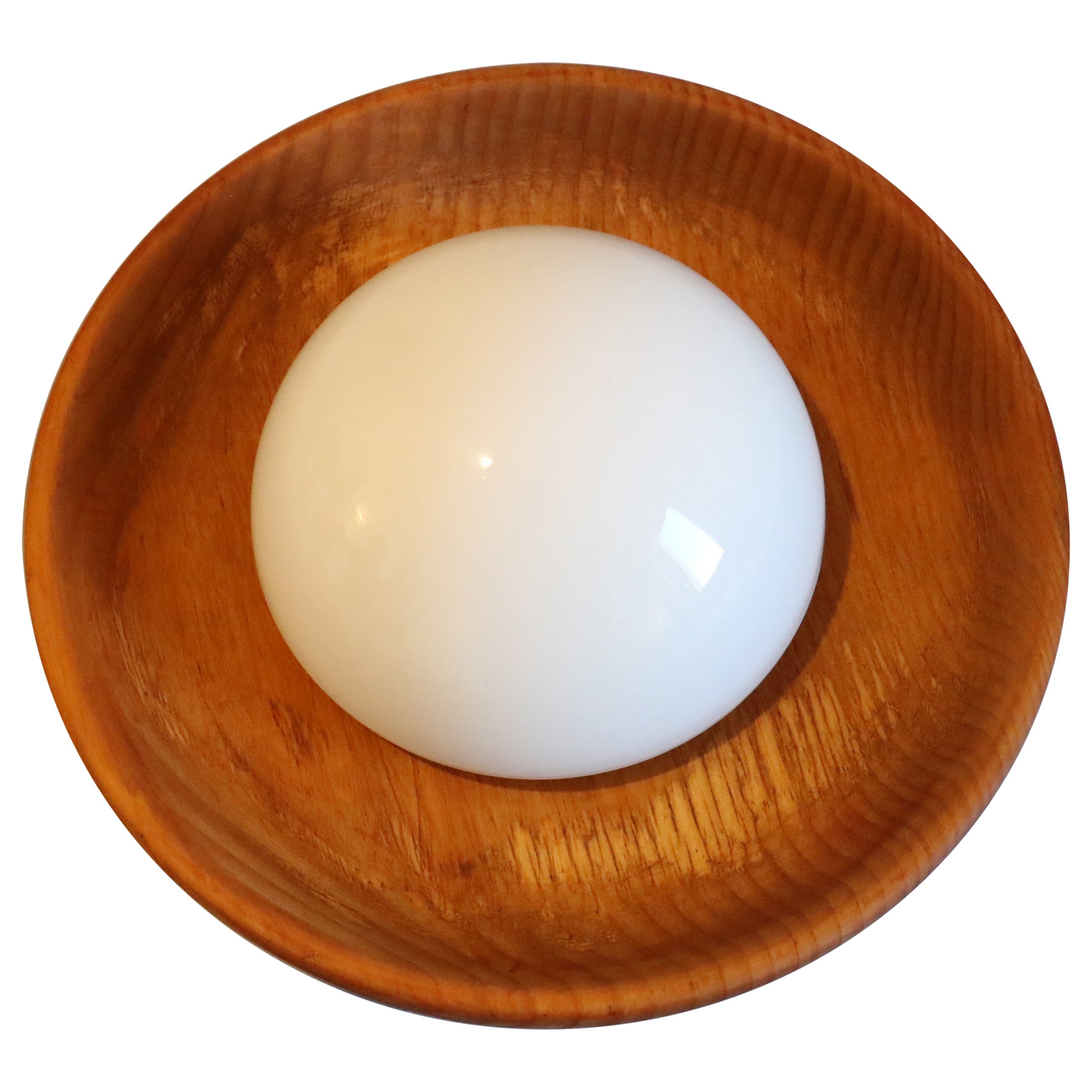 Applique da parete in legno della metà del secolo attribuito a Goffredo Reggiani in vendita